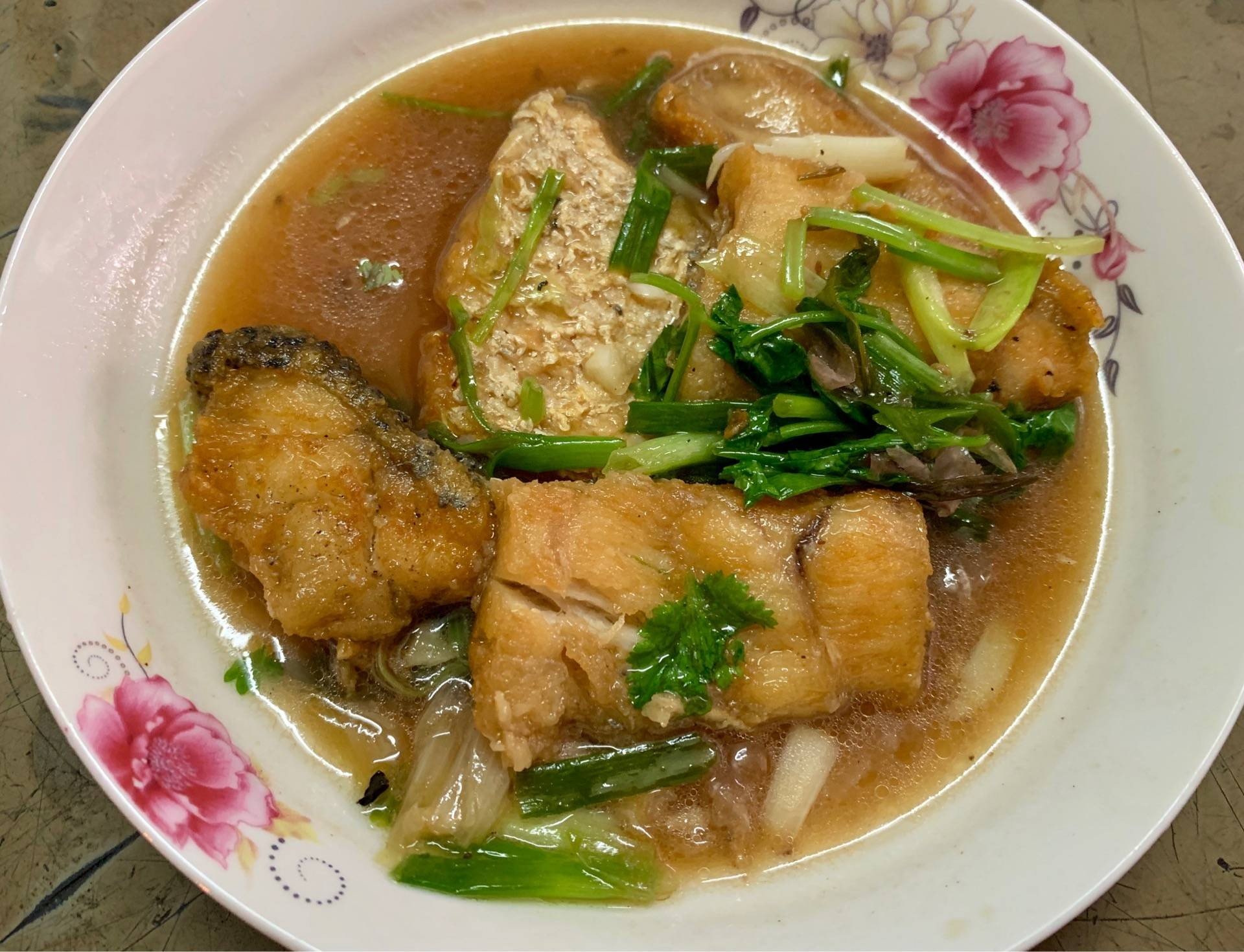 ปลาทอดเต้าเจี้ยว