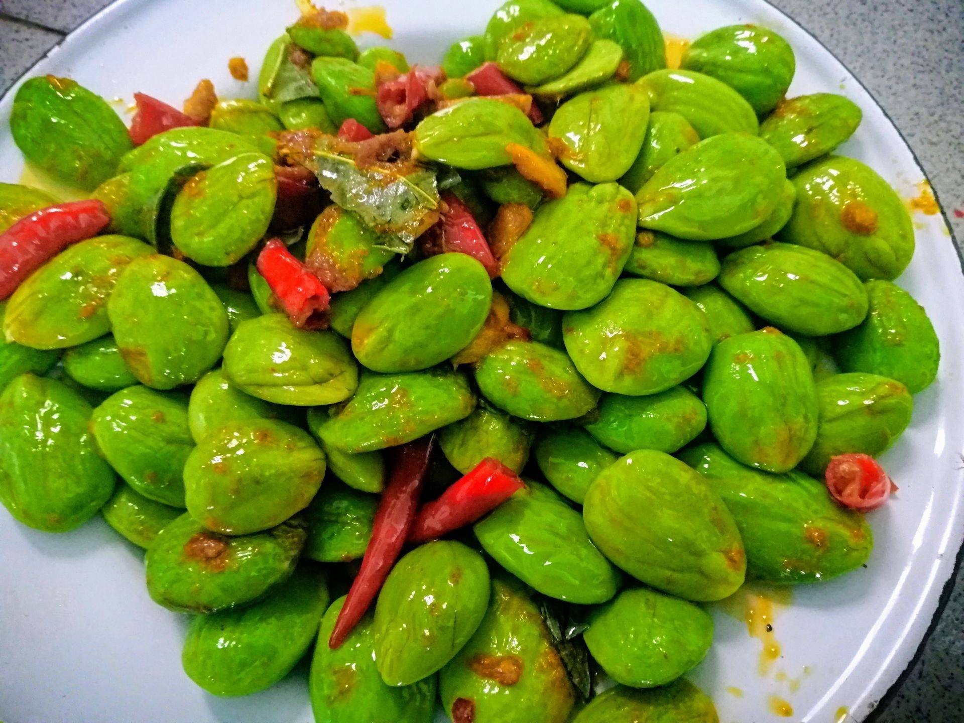 สะตอผัดพริกแกง