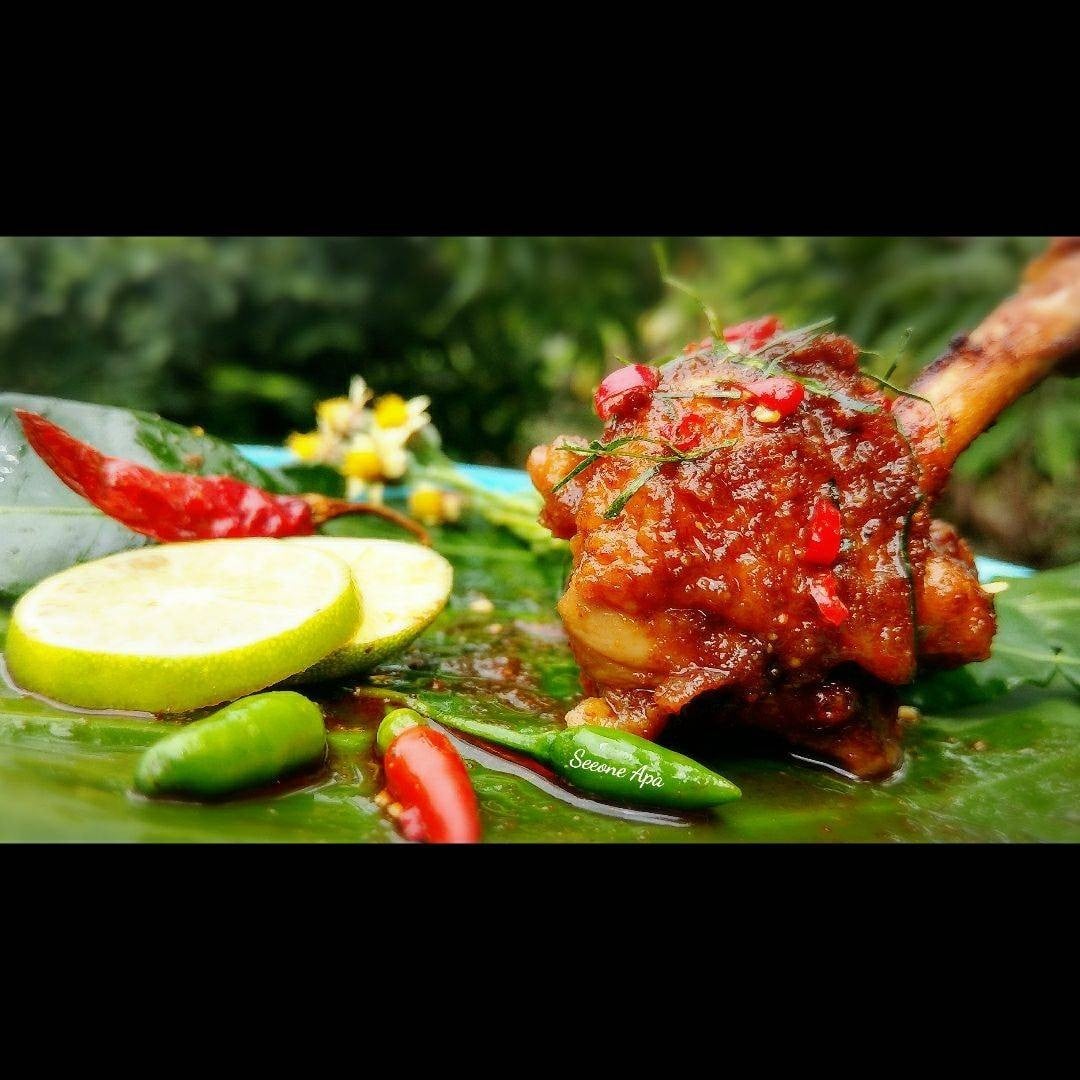 ไก่ทอดซอสต้มยำ