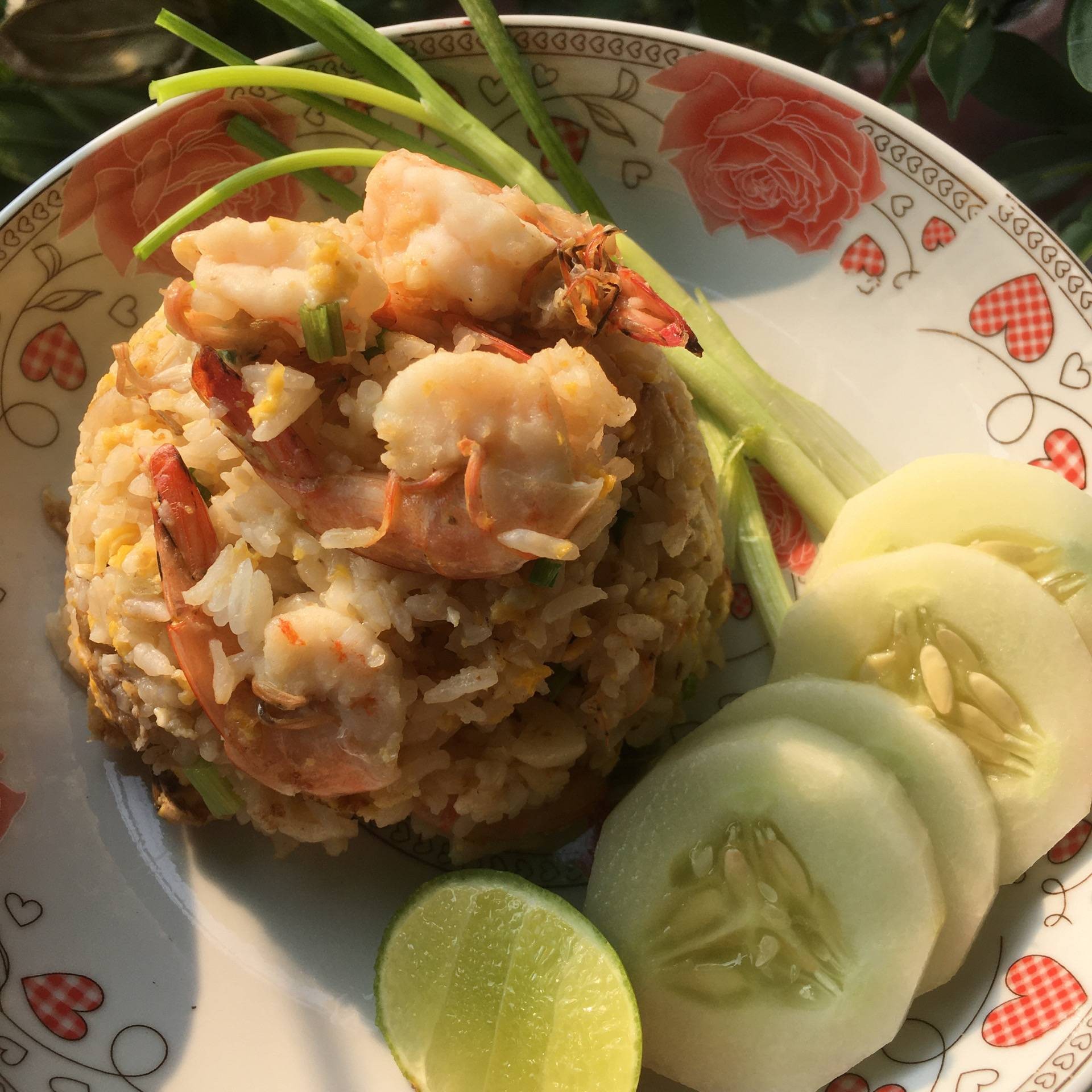ข้าวผัดกุ้งใส่ไข่