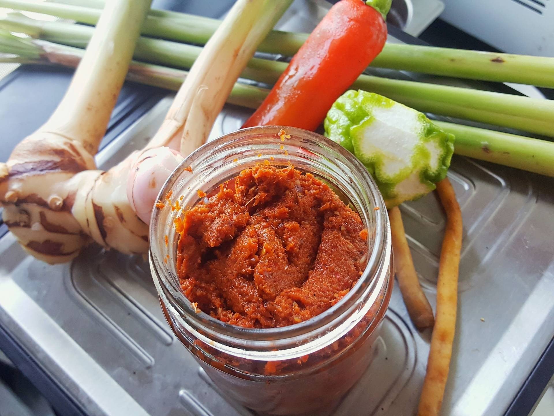 พริกแกงเผ็ด แบบพริกสด