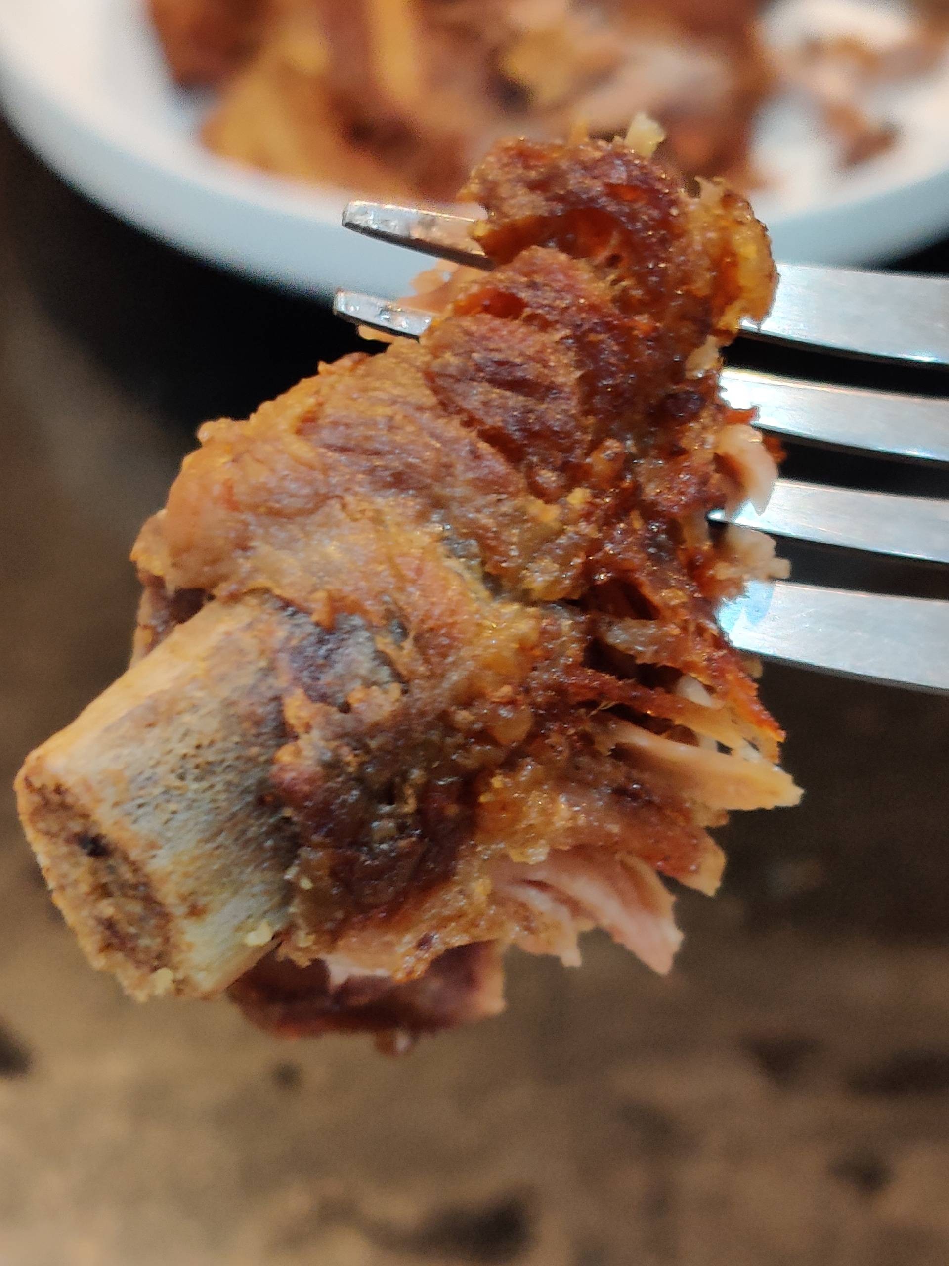 ซี่โครงหมูทอดหมาล่า
