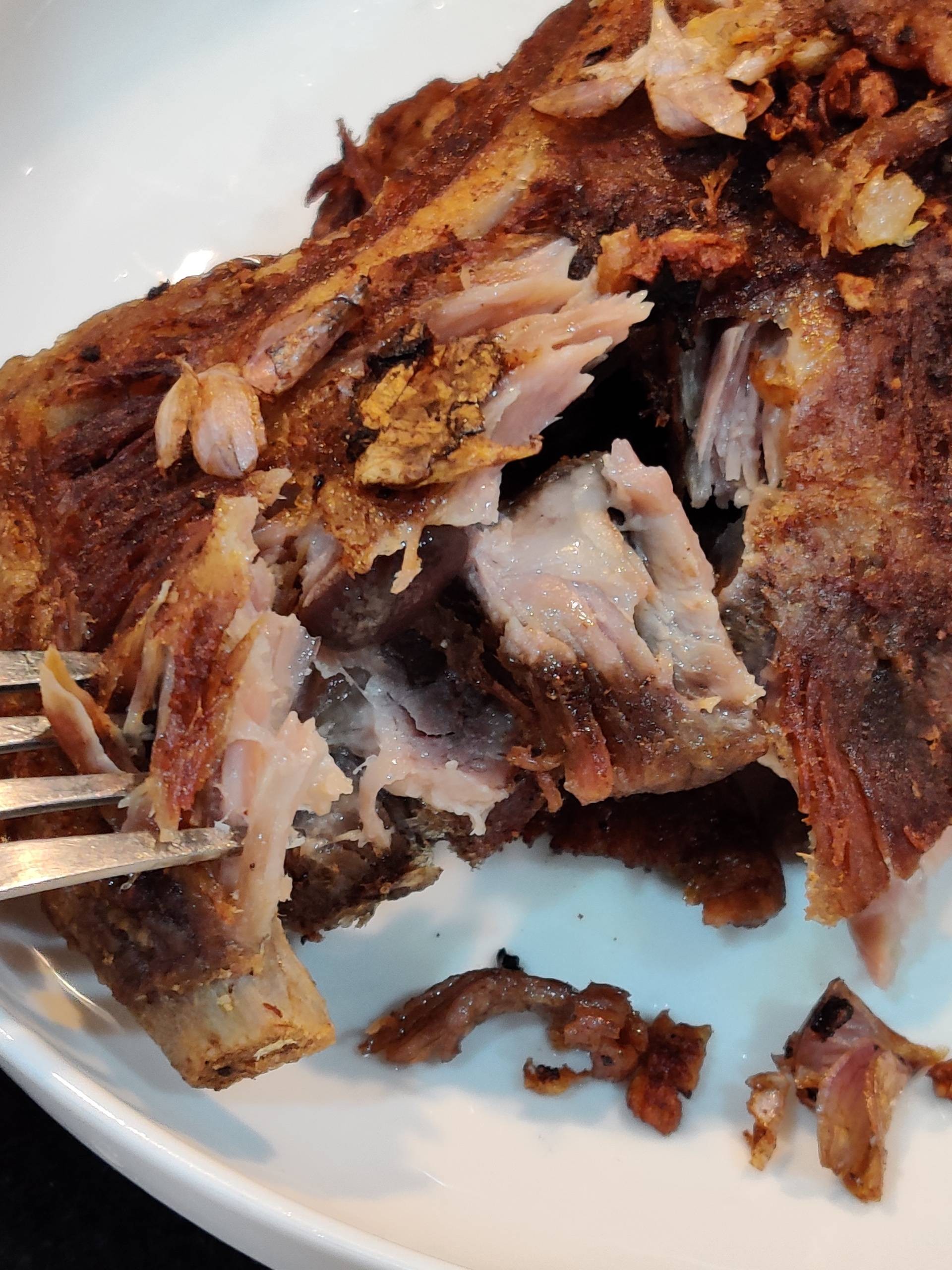 ซี่โครงหมูทอดหมาล่า