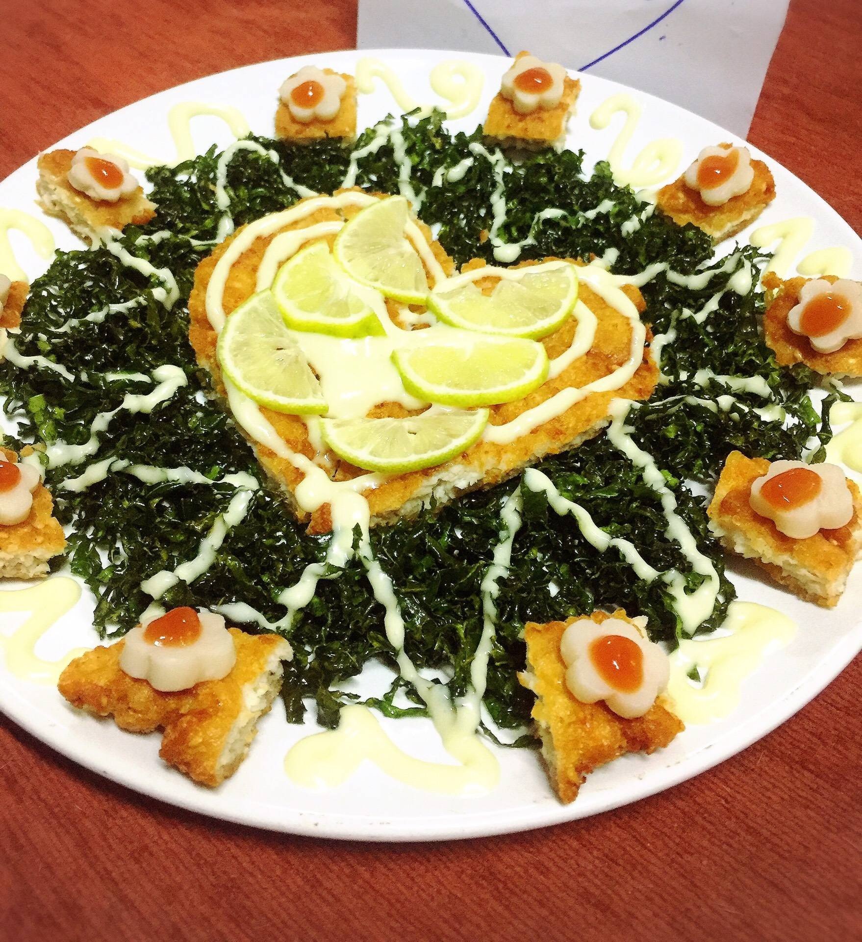 ไก่กรอบซอสมะนาว