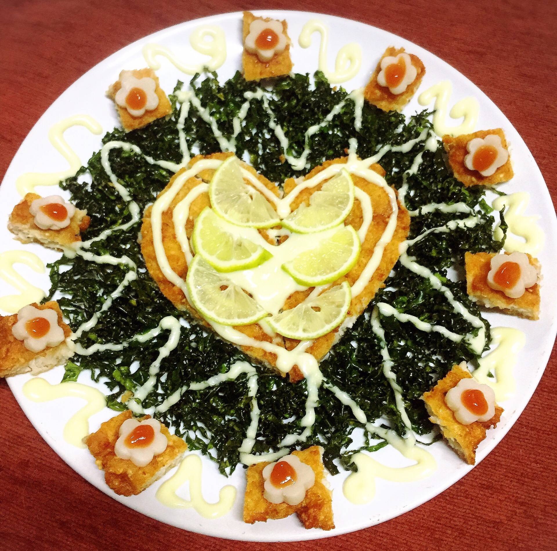 ไก่กรอบซอสมะนาว