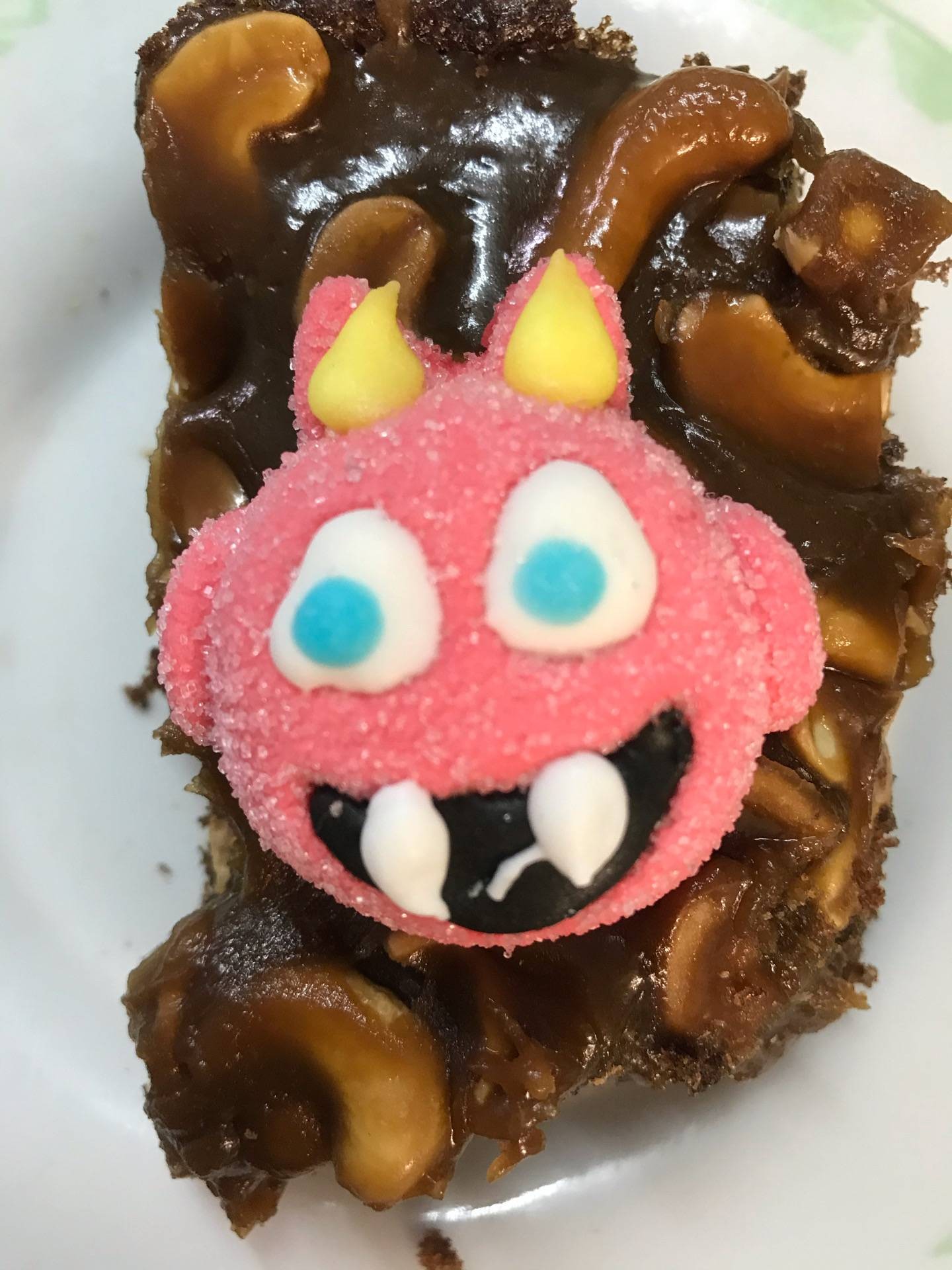 Halloween Toffee Cake 👻🎃