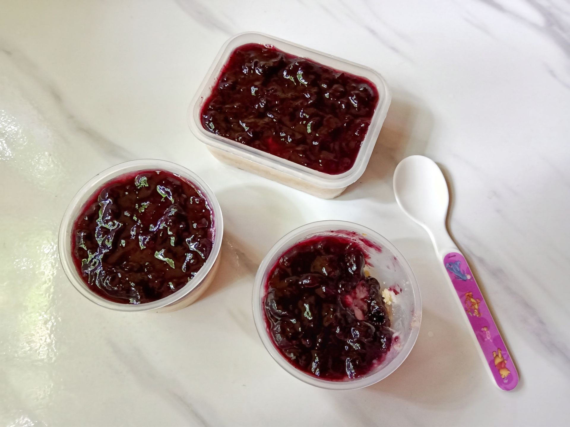 บลูเบอร์รี่โยเกิร์ตพาย