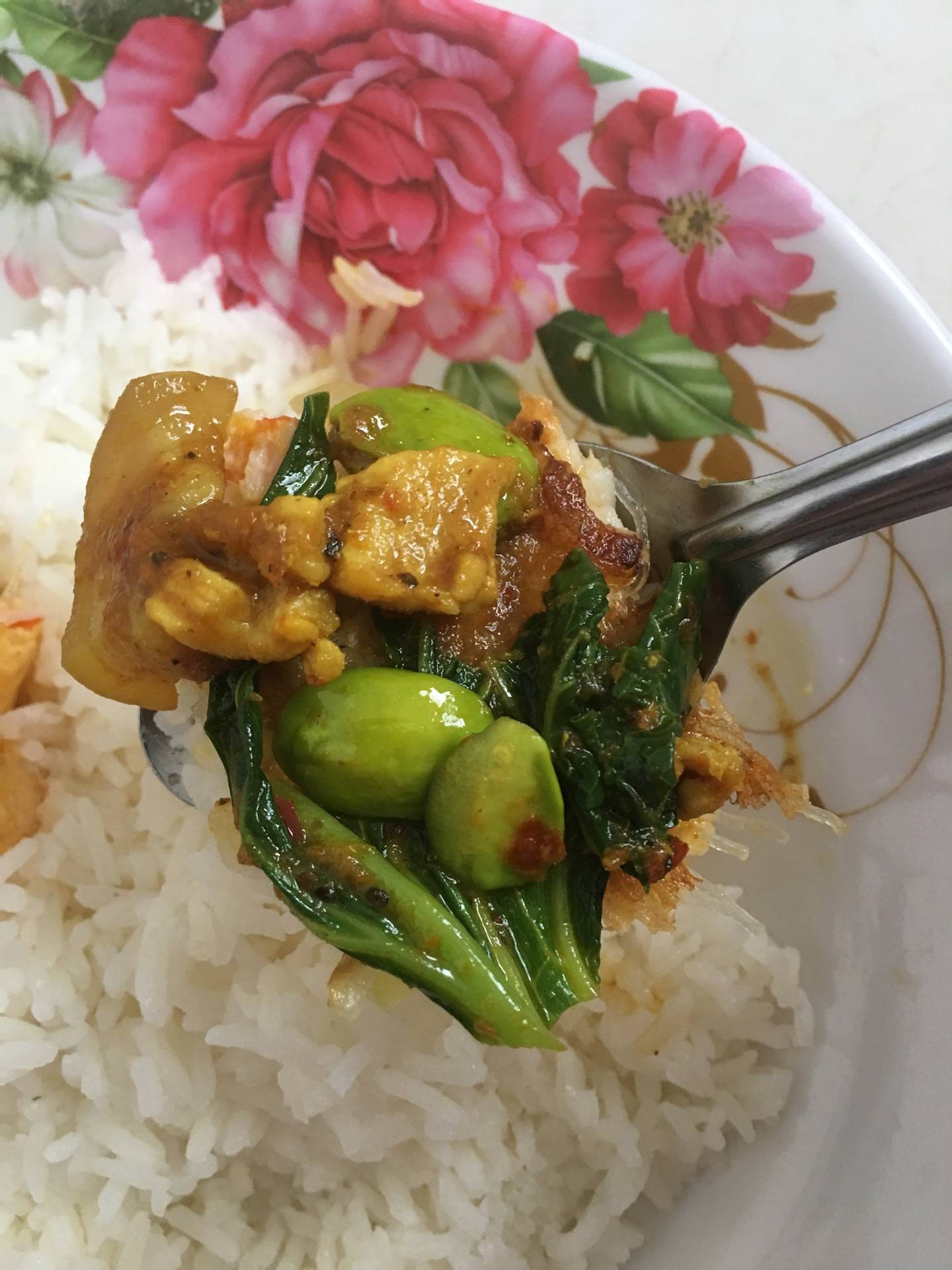 หมูผัดสะตอ&แขนง