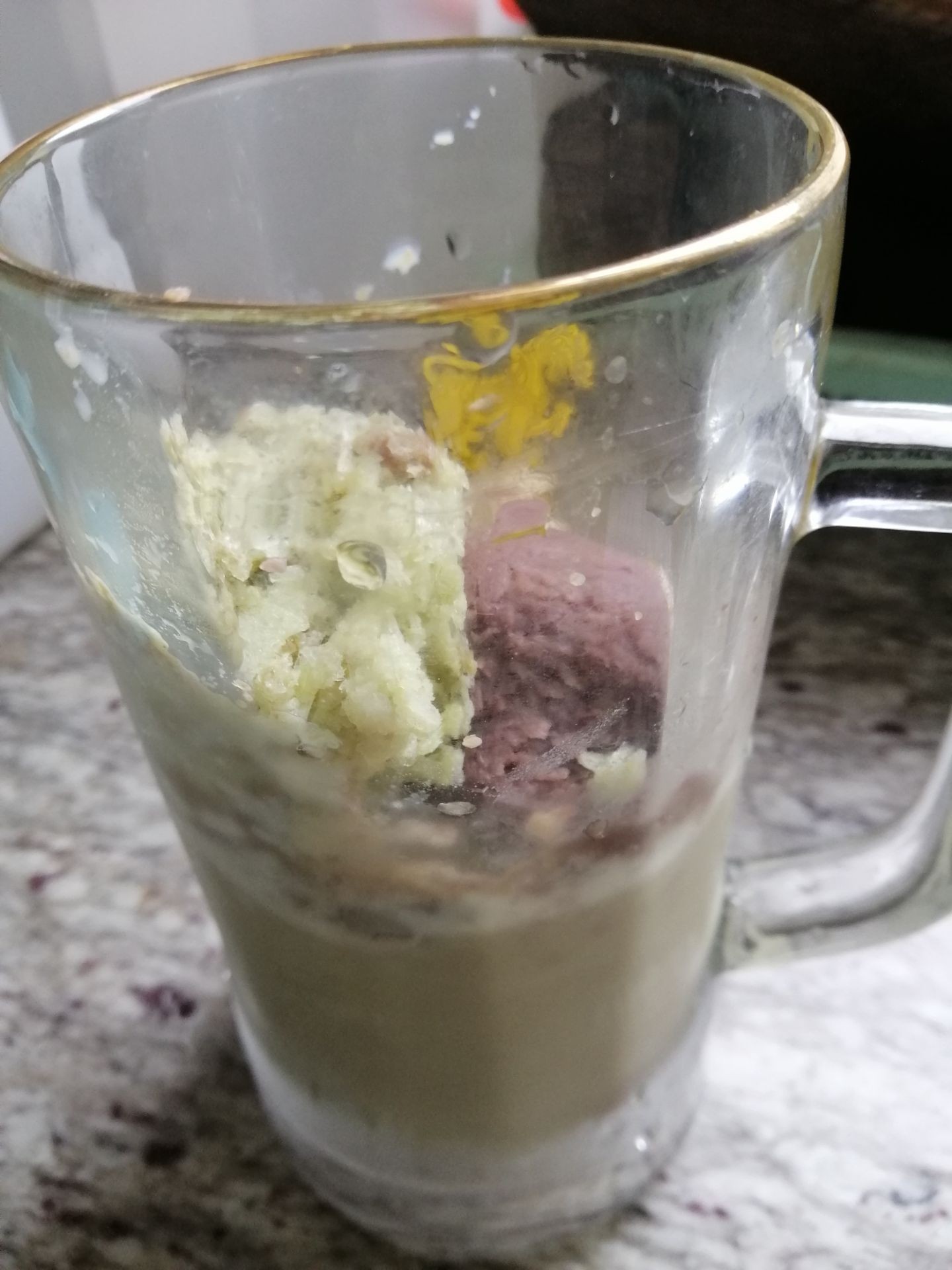 Red Beans​ Matcha​ Milk
