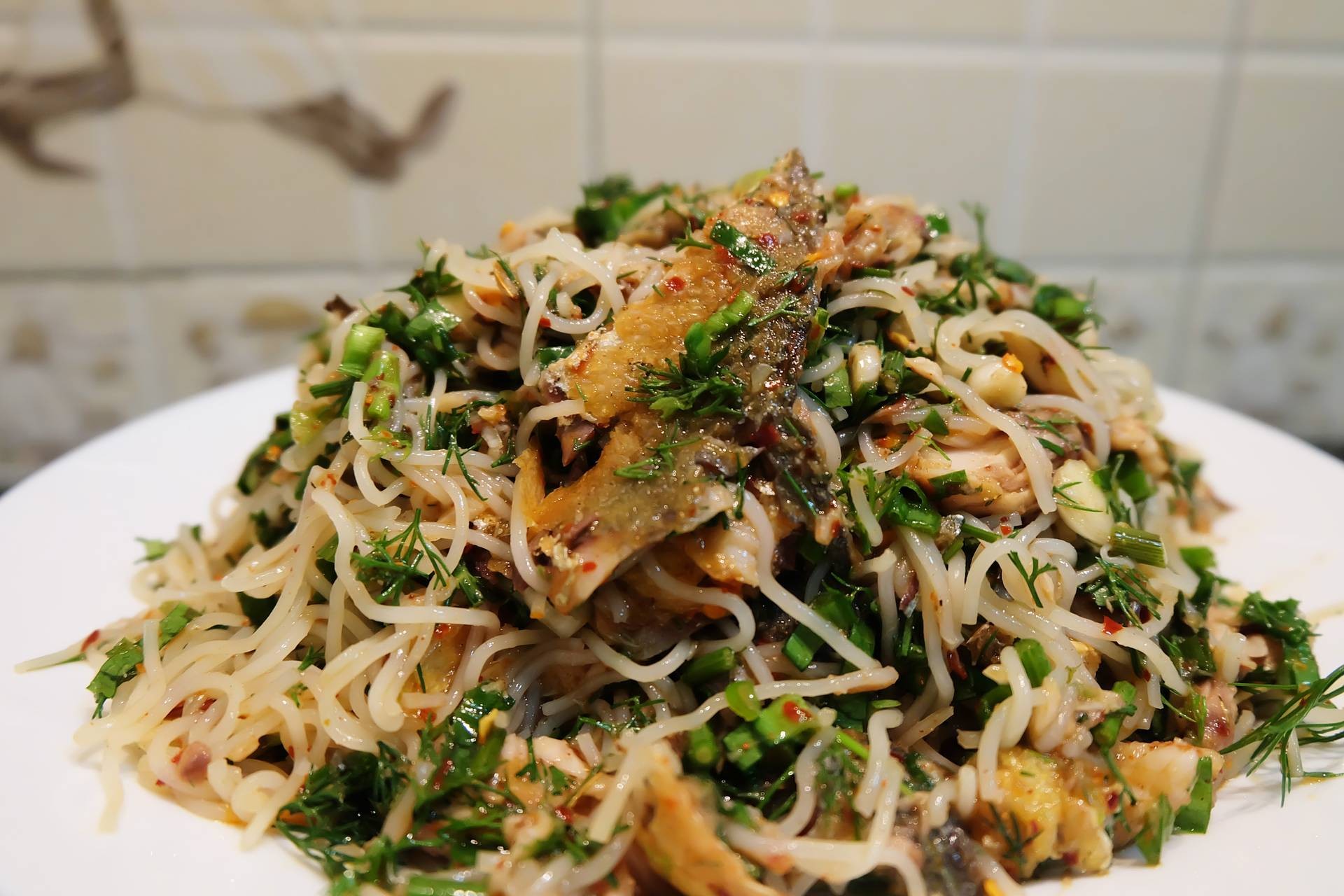 ยำขนมจีนปลาทู