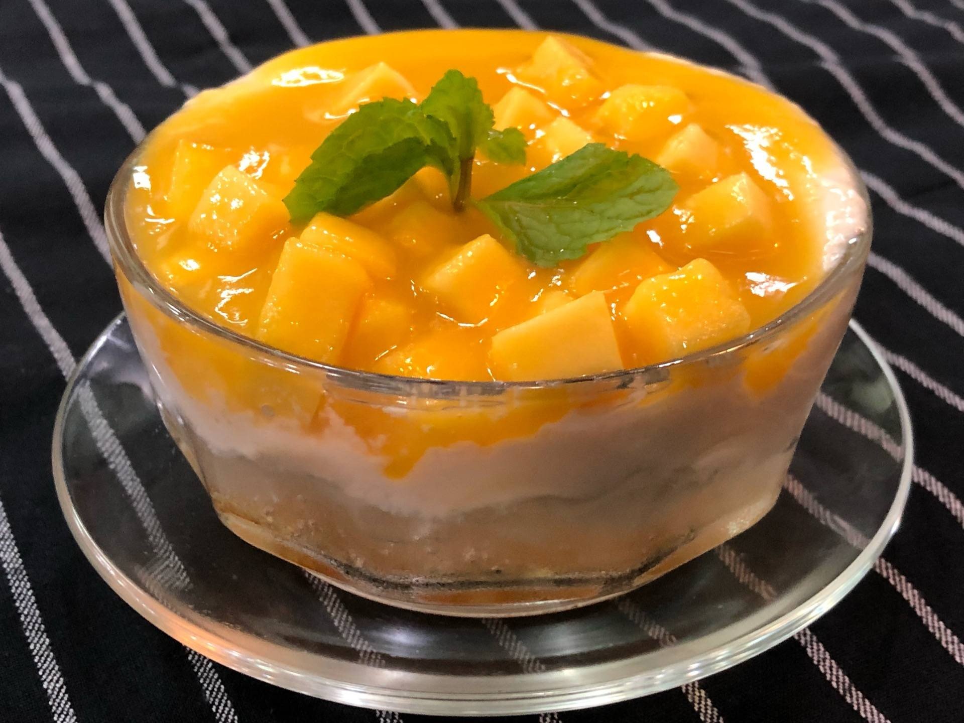 เต้าหู้เย็นมะม่วง