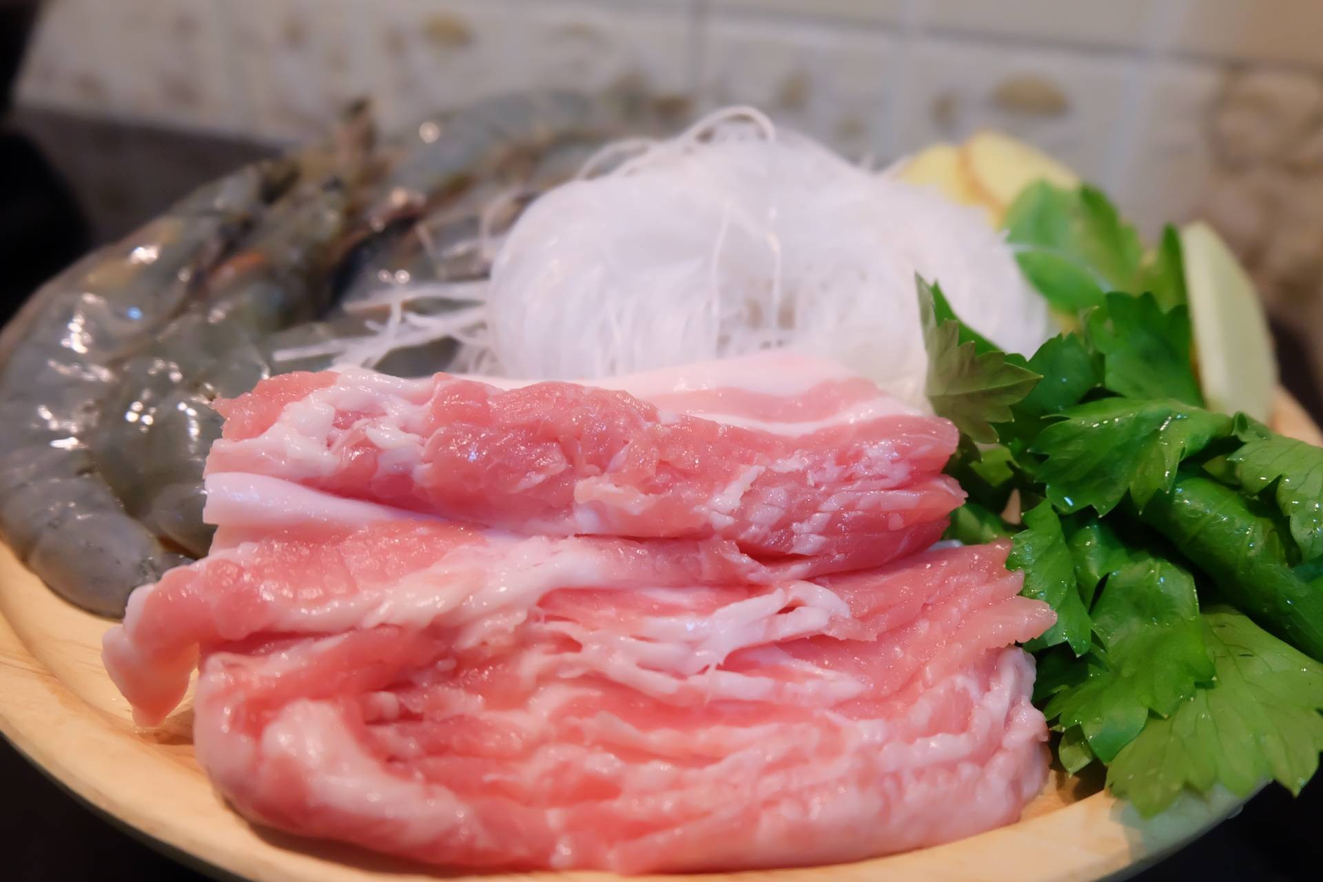 กุ้งอบวุ้นเส้น