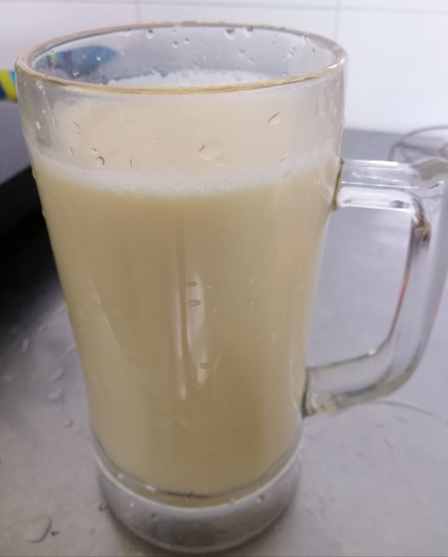 น้ำนมถั่วเหลืองนมสด