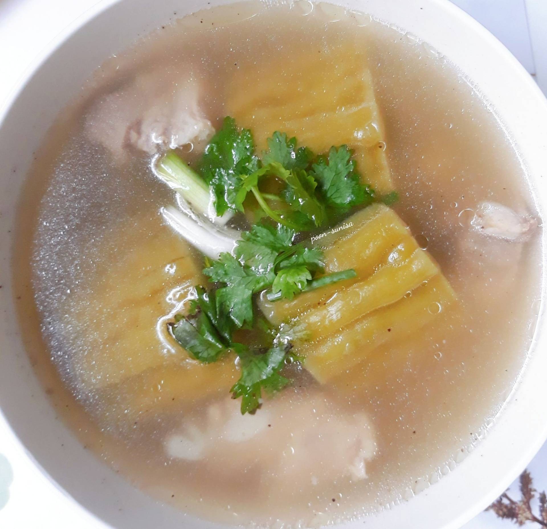 มะระตุ๋นซี่โครงหมู