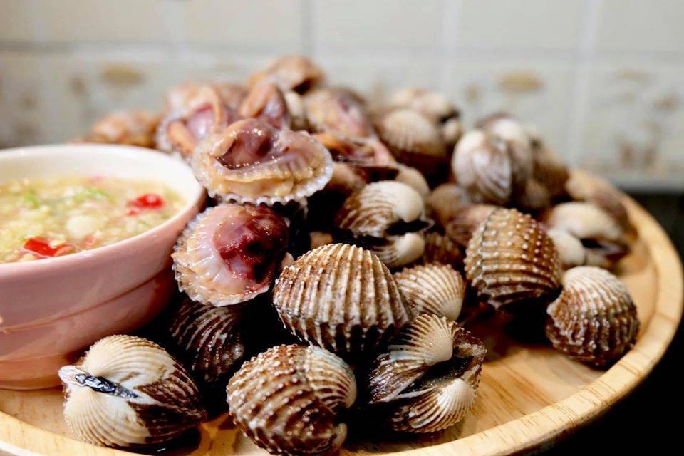 ลวกหอยแครง 30 วินาที