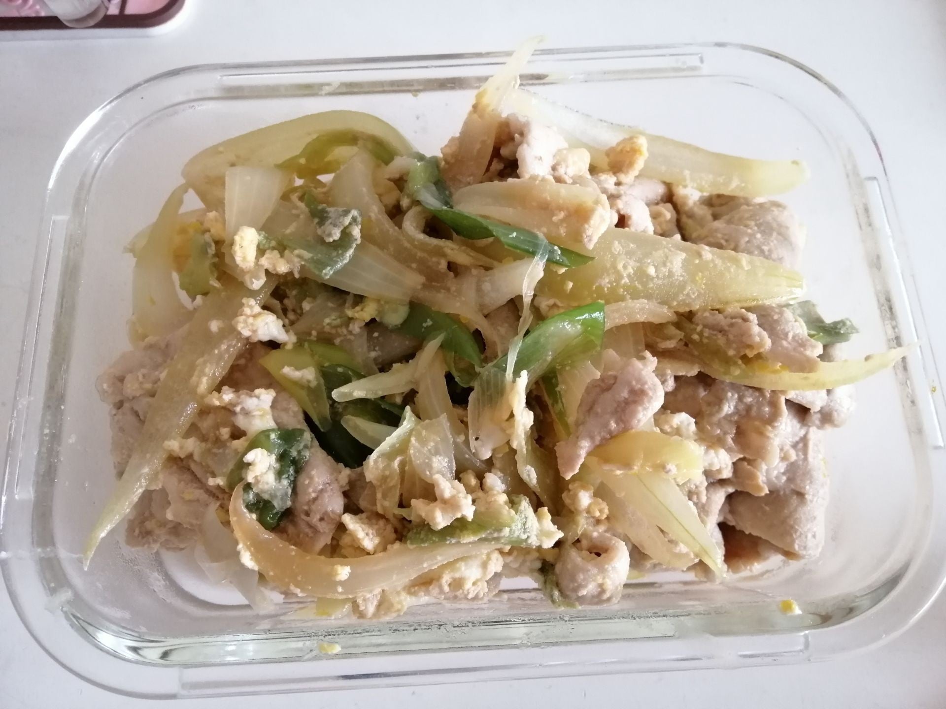 ไก่ผัดต้นหอมญี่ปุ่น