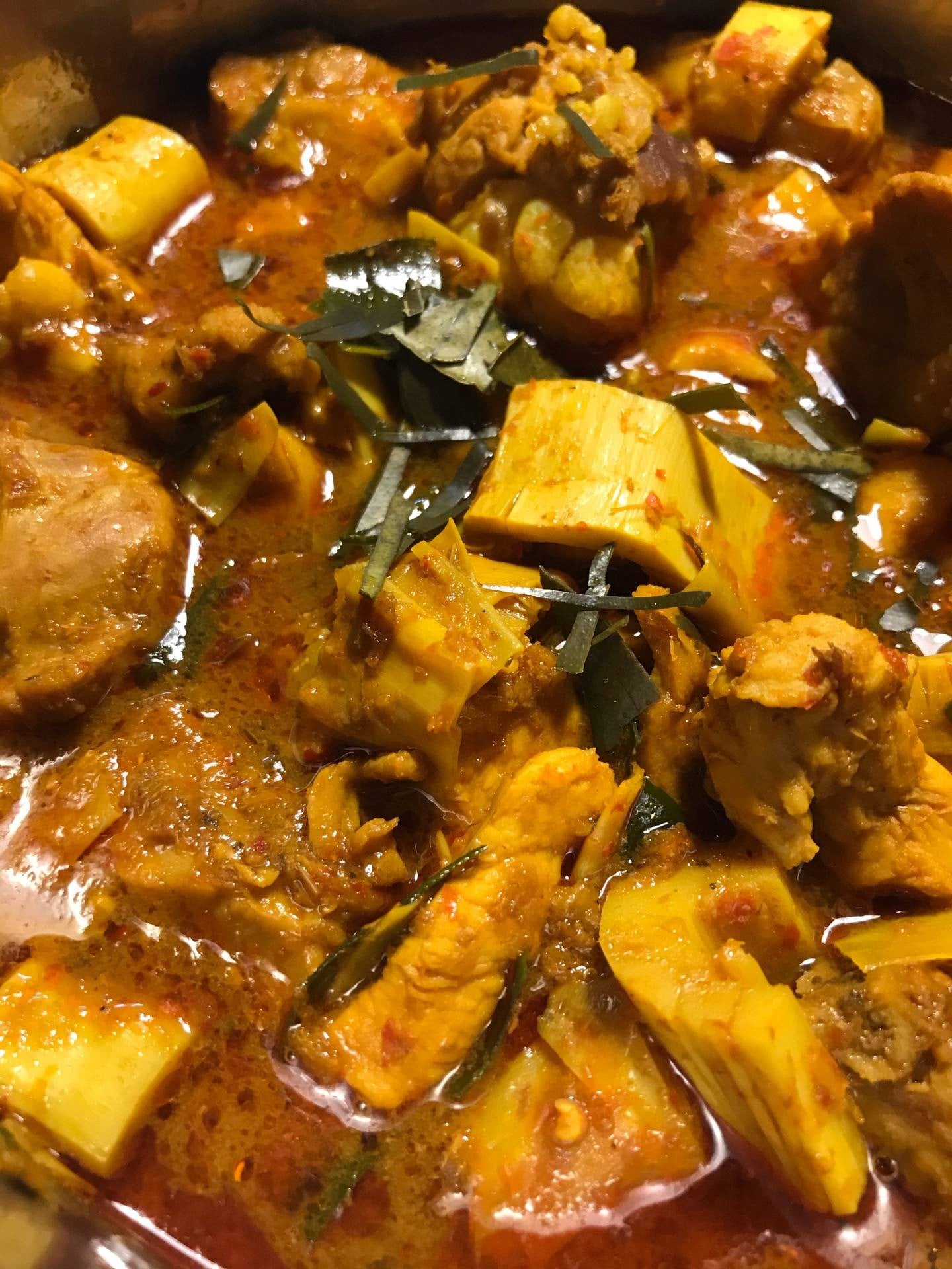 แกงคั่วกระดูกหมูสูตรเจ้าคุณย่า