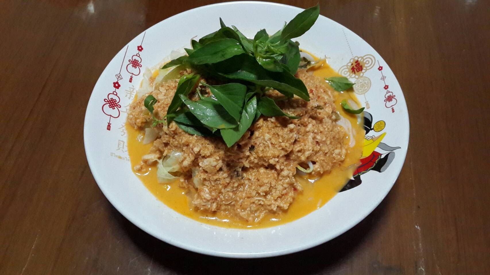 ขนมจีนน้ำยาไก่