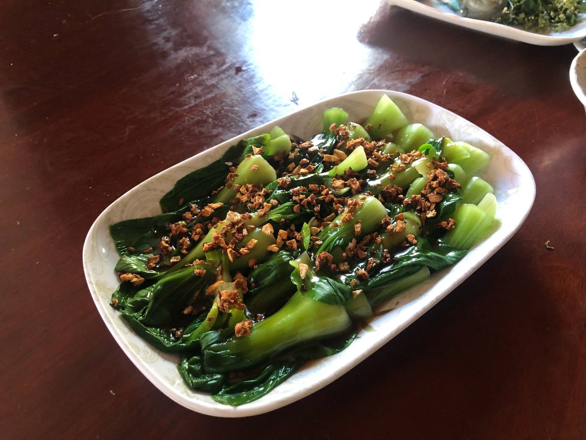 ฮ่องเต้น้อย น้ำมันหอย (แบบราด)