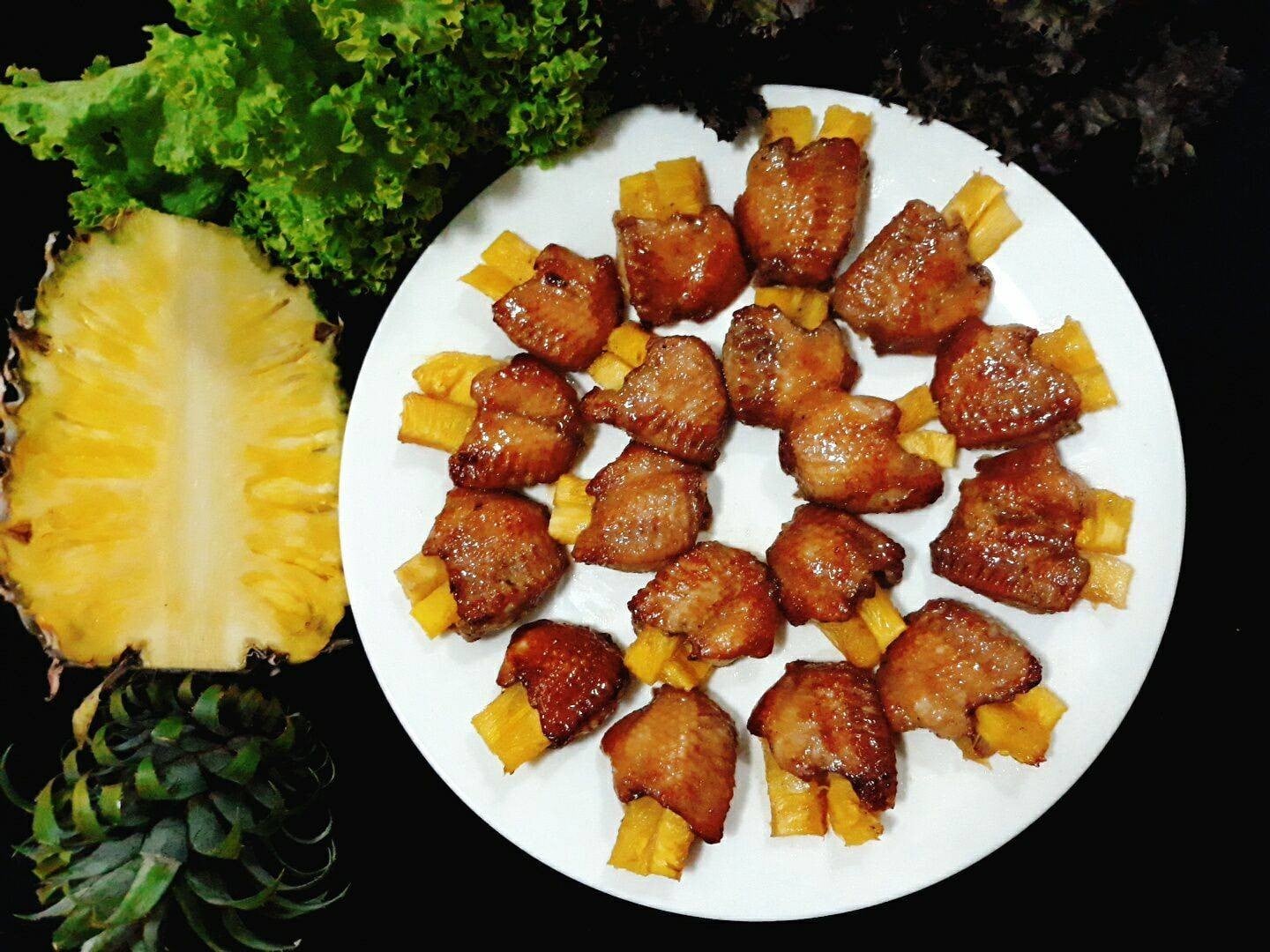 ปีกไก่อบสับปะรด🍍