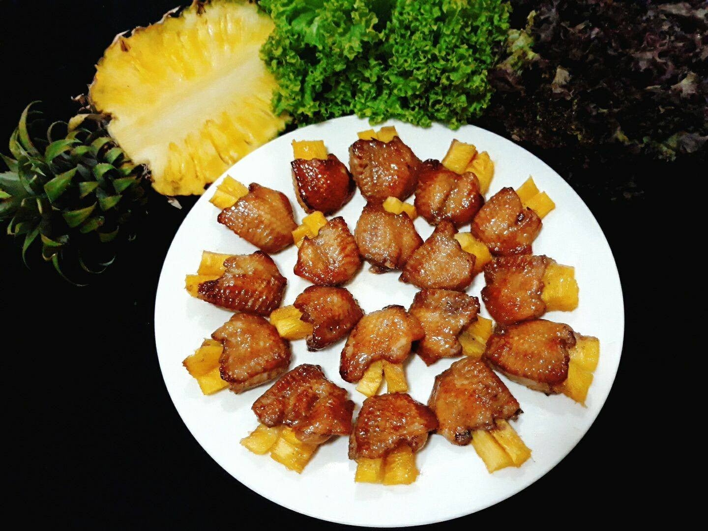 ปีกไก่อบสับปะรด🍍