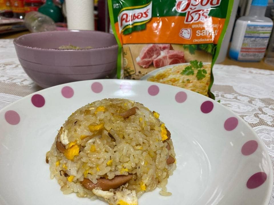 ข้าวผัดไข่ต้นหอมญี่ปุ่น