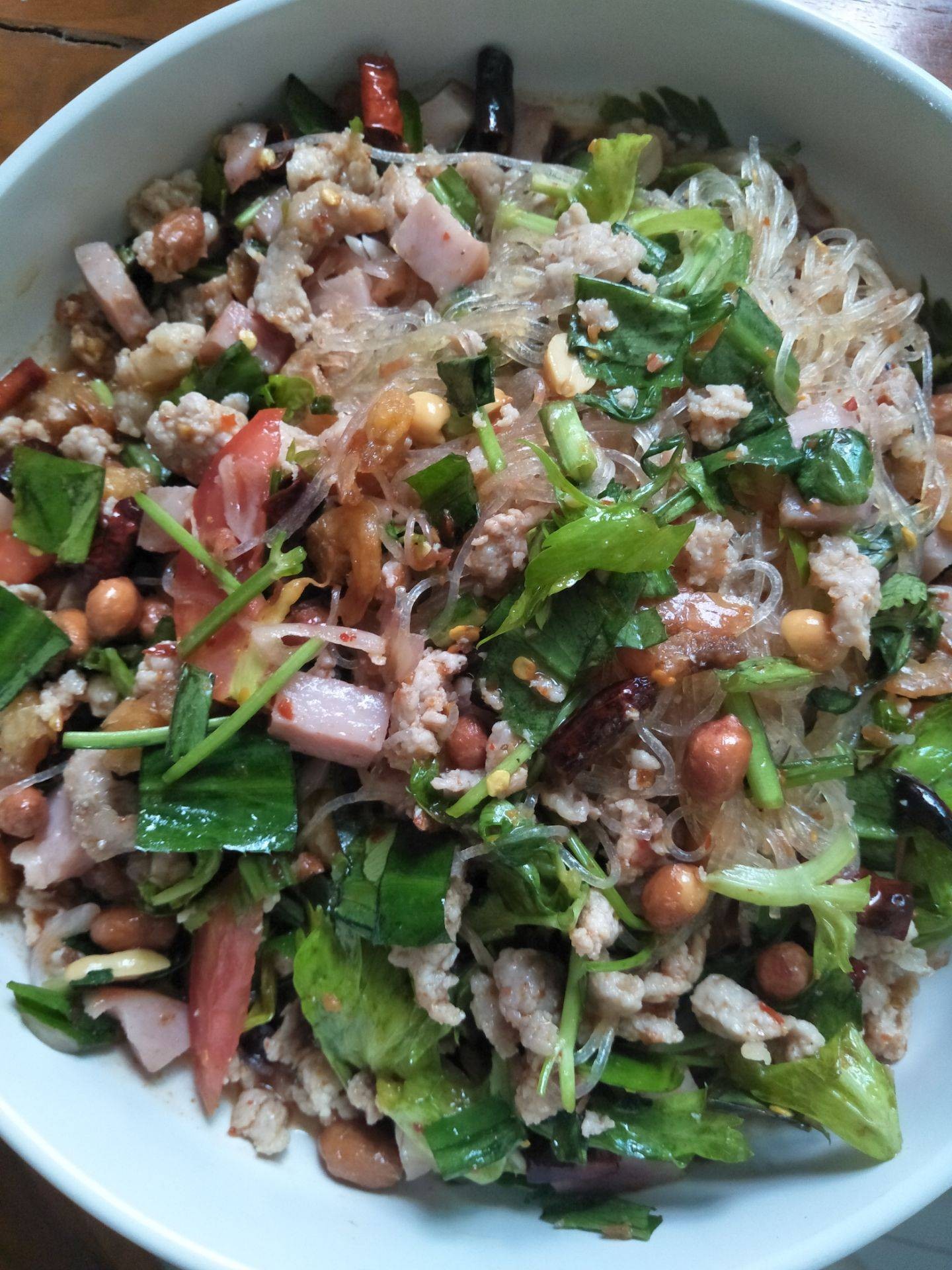 ยำวุ้นเส้นโบราณ