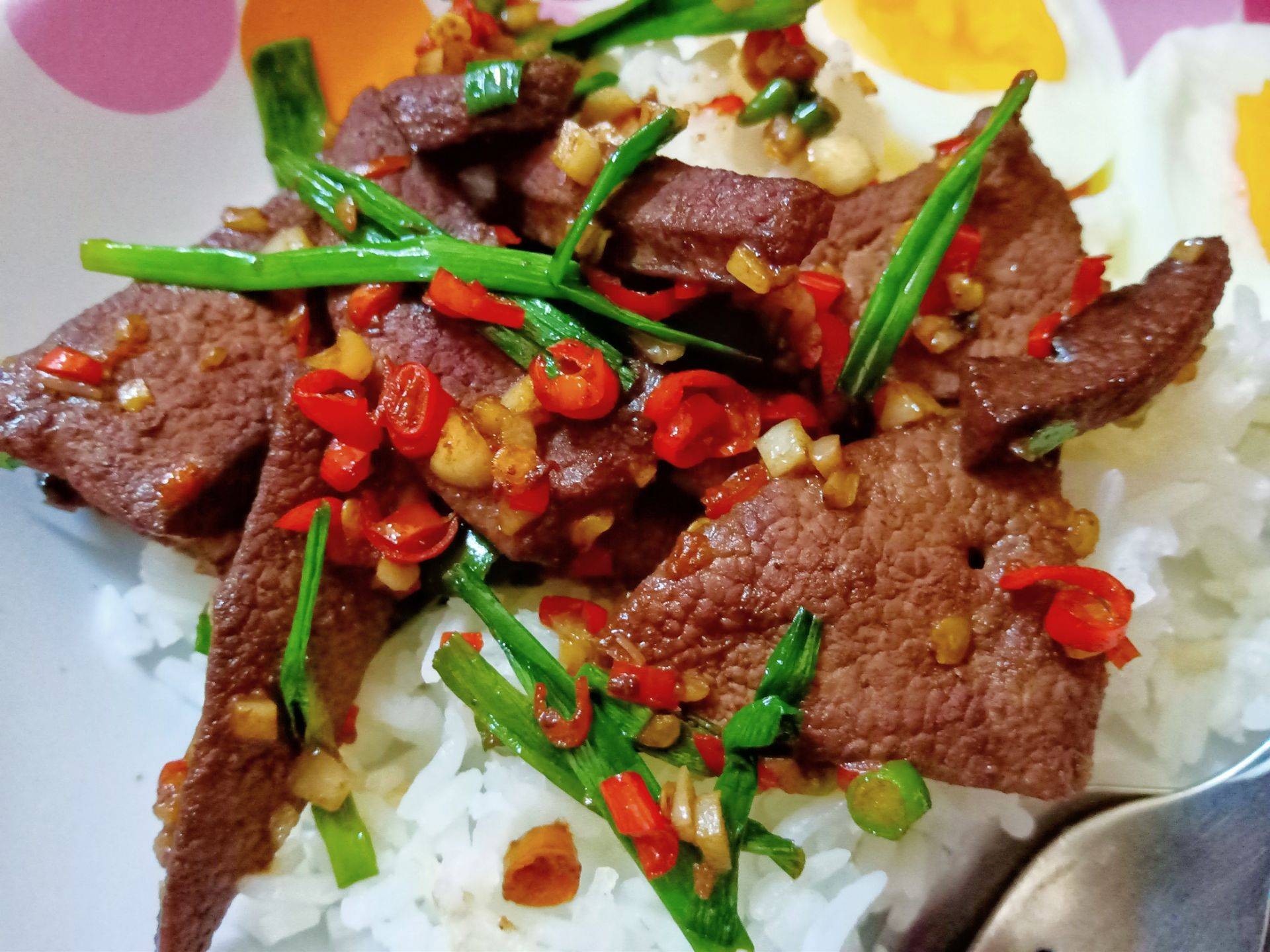 ตับผัดพริกกระเทียม 🌶️