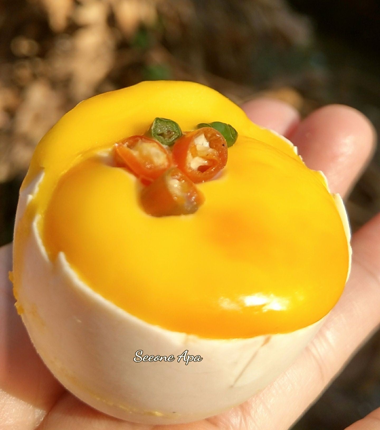 ไข่ดองน้ำปลาครอบ