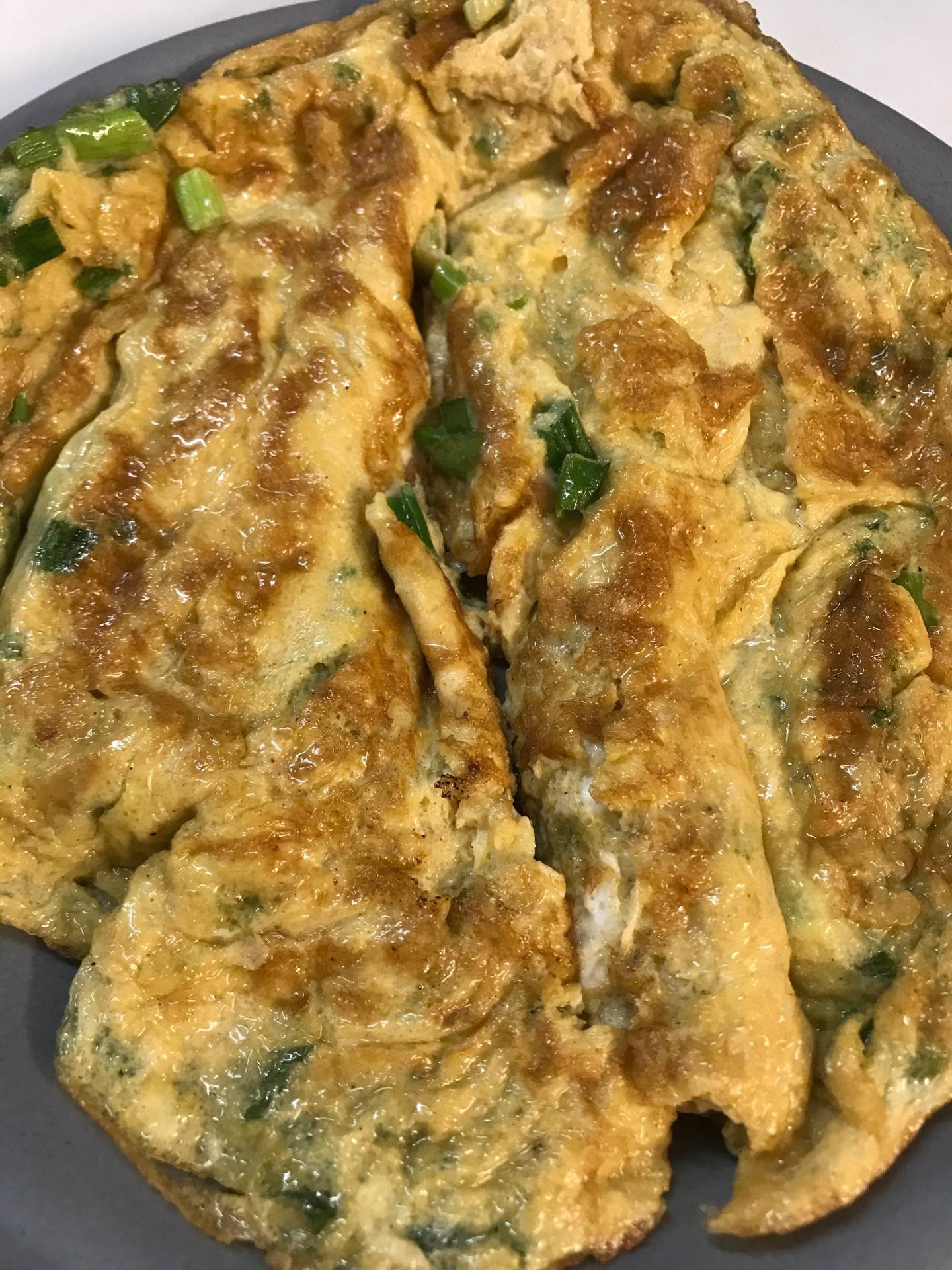 ไข่เจียวต้นหอม