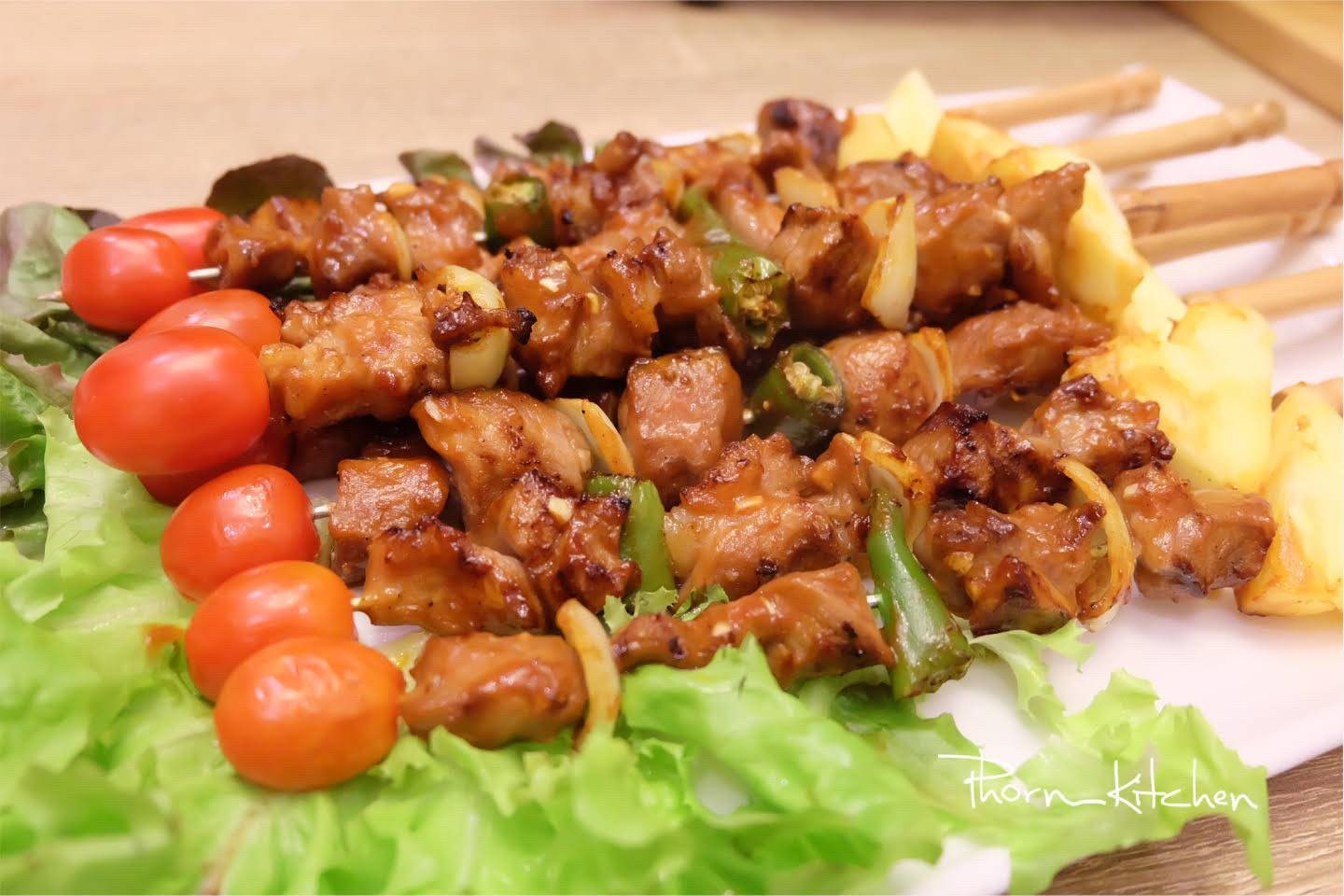 บาร์บคิวหมู เมนูสำหรับปาร์ตี้