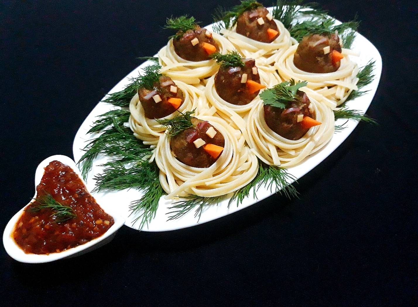 🍅สปาเก็ตตี้มีทบอลหมู 🐷(Spaghetti Pork Meatballs)