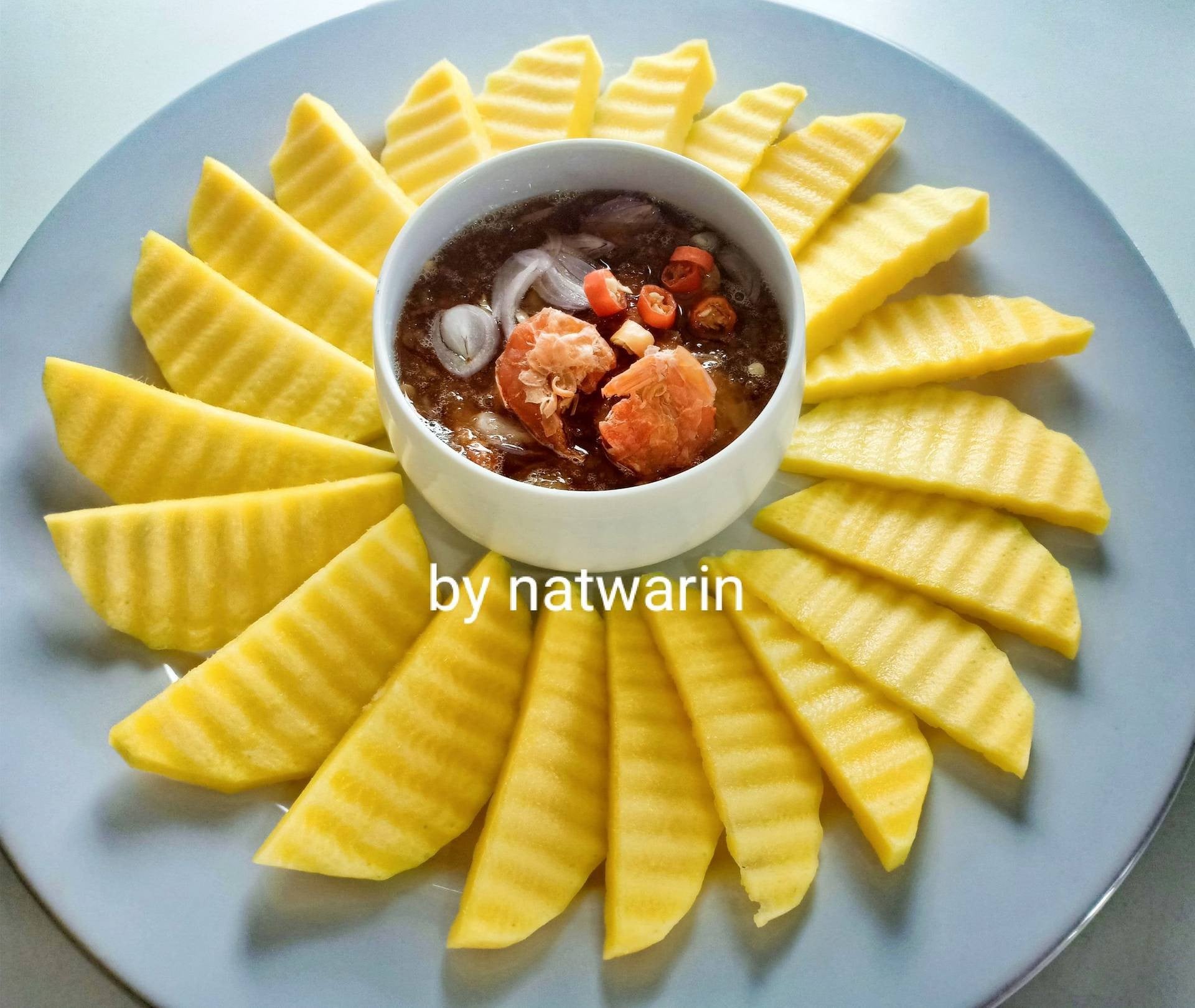 " เมนู มะม่วง + น้ำปลาหวาน "