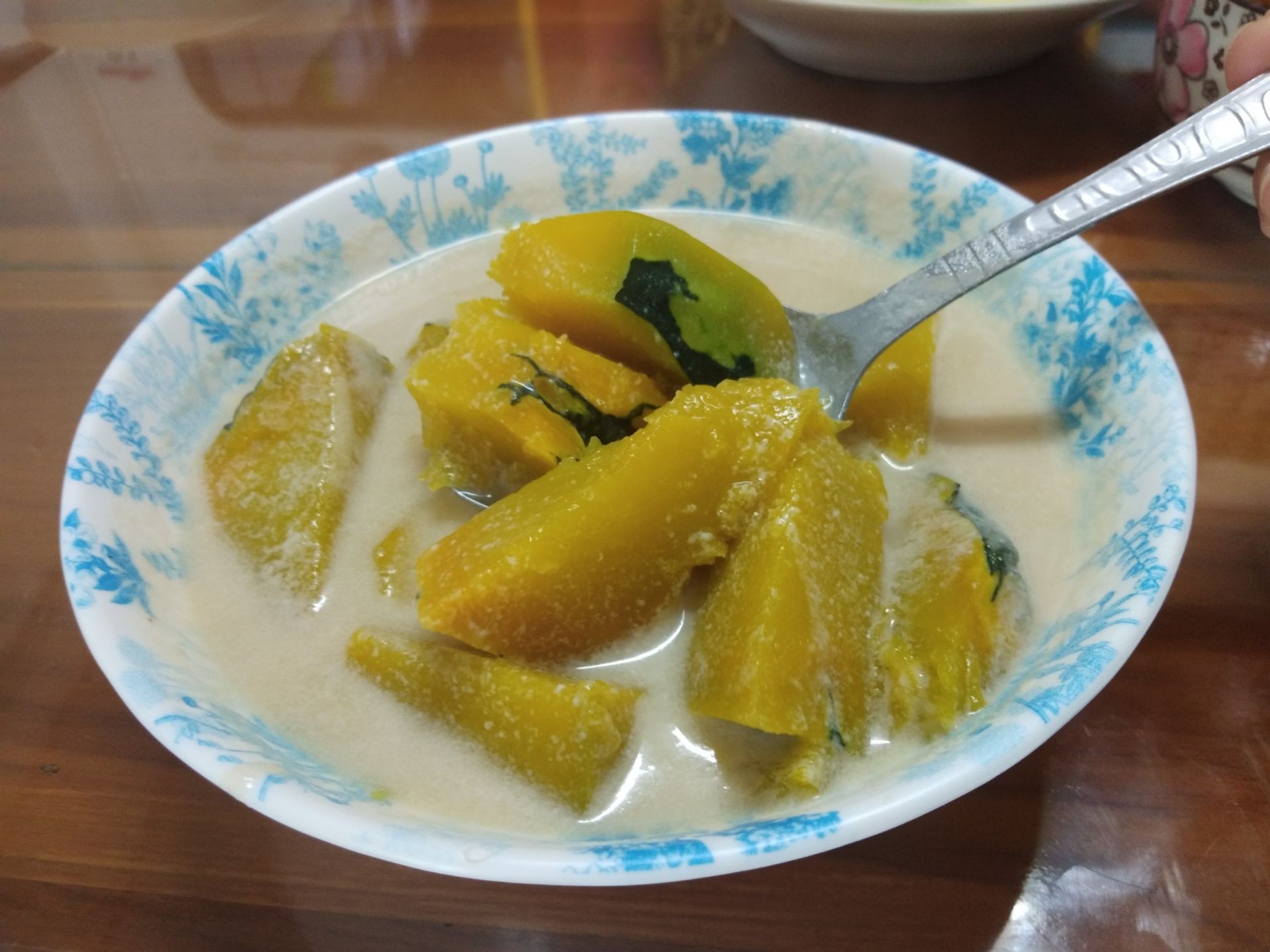 ฟักทองแกงบวชกะทิโคตรสด