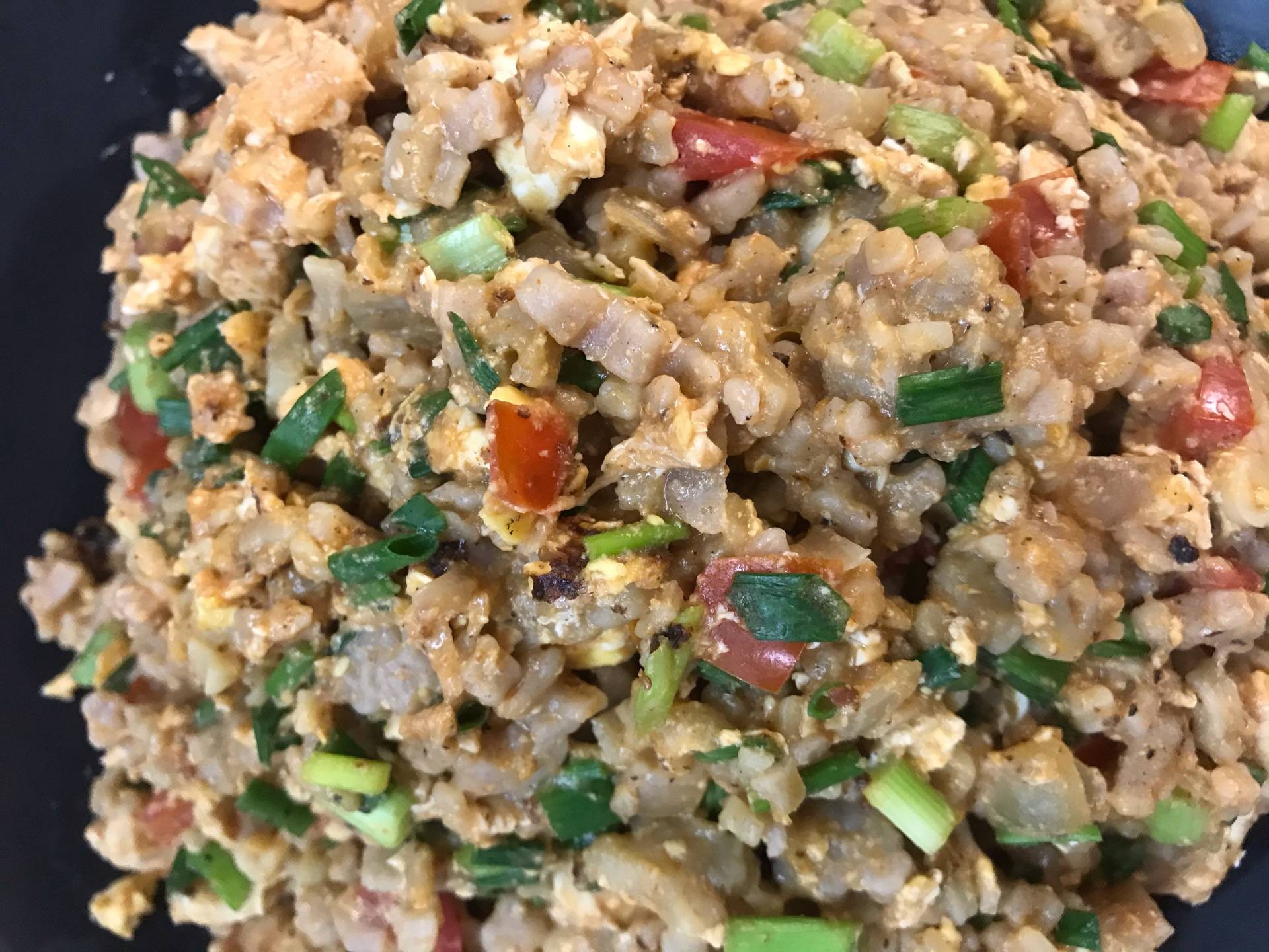 ผัดมักกะโรนีไก่ 