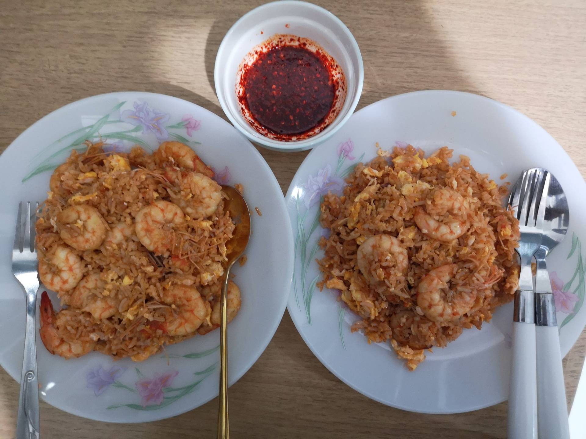 กุ้งผัดข้าว~ข้าวผัดกุ้ง