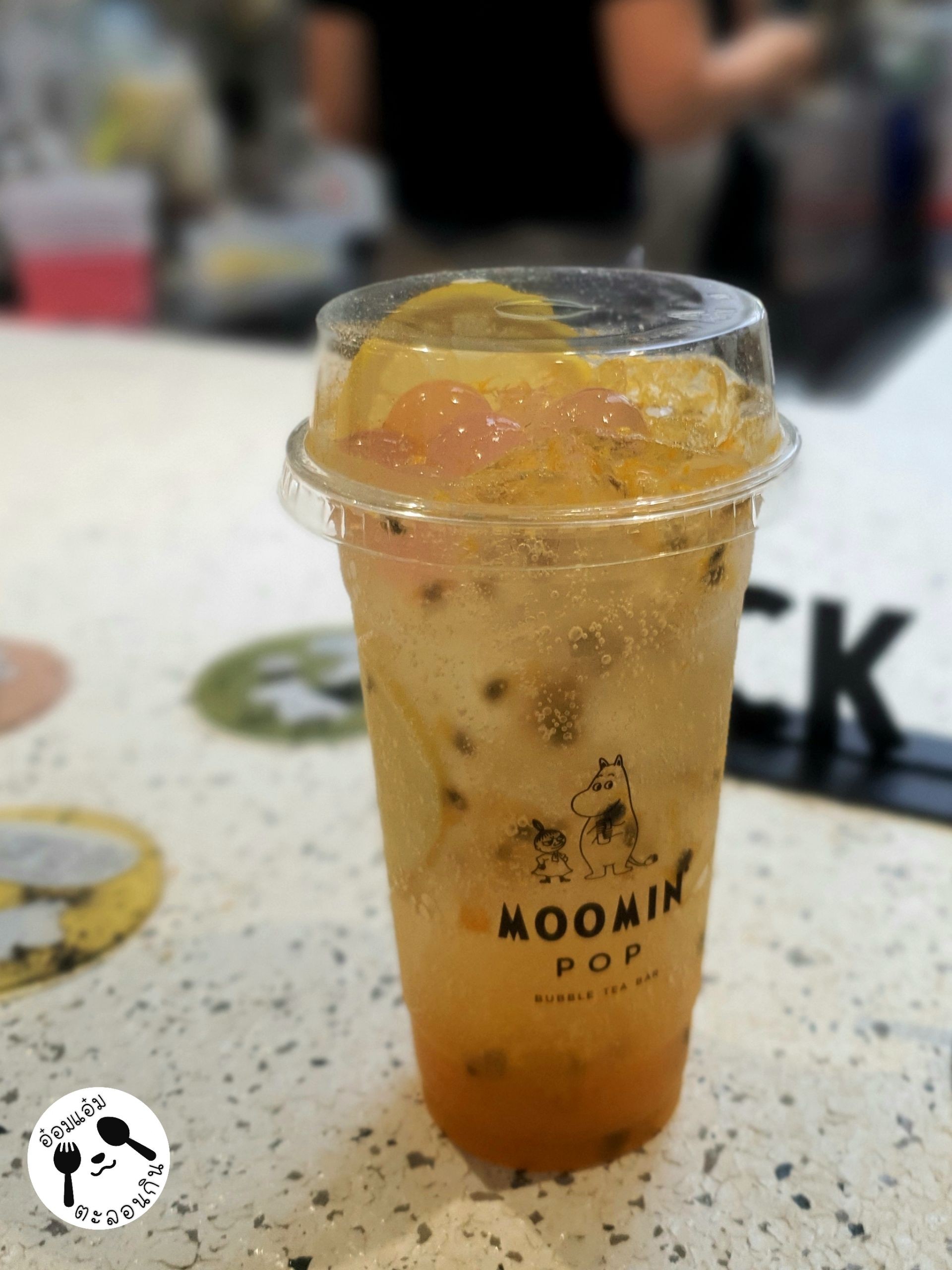 Moomin Pop Bubble Tea Bar Siam Square one