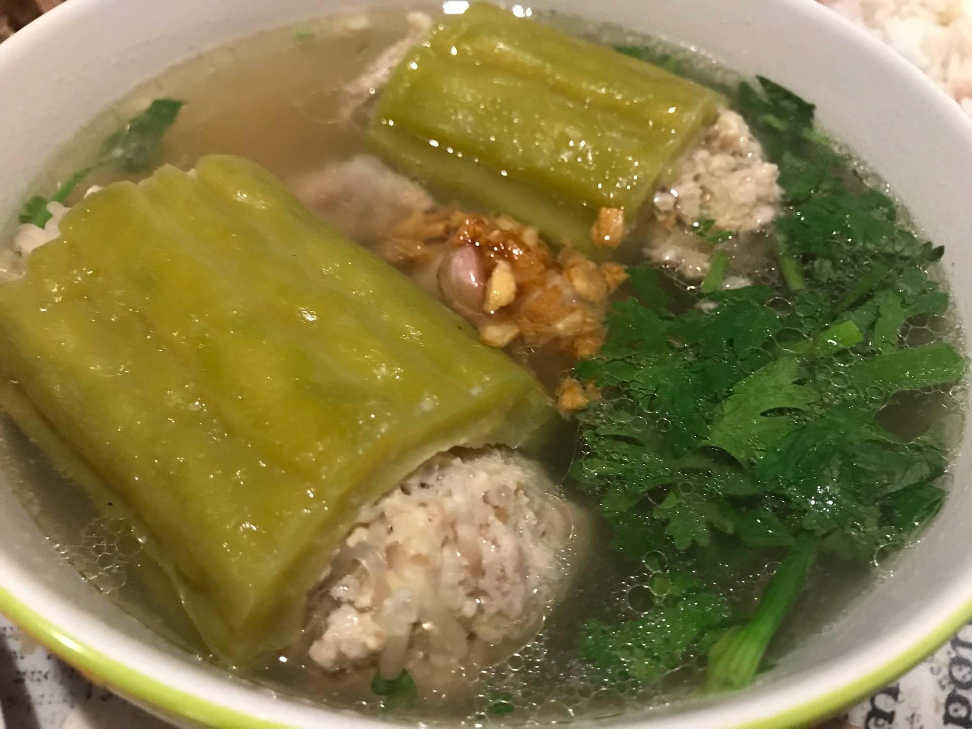 แกงจืดมะระ