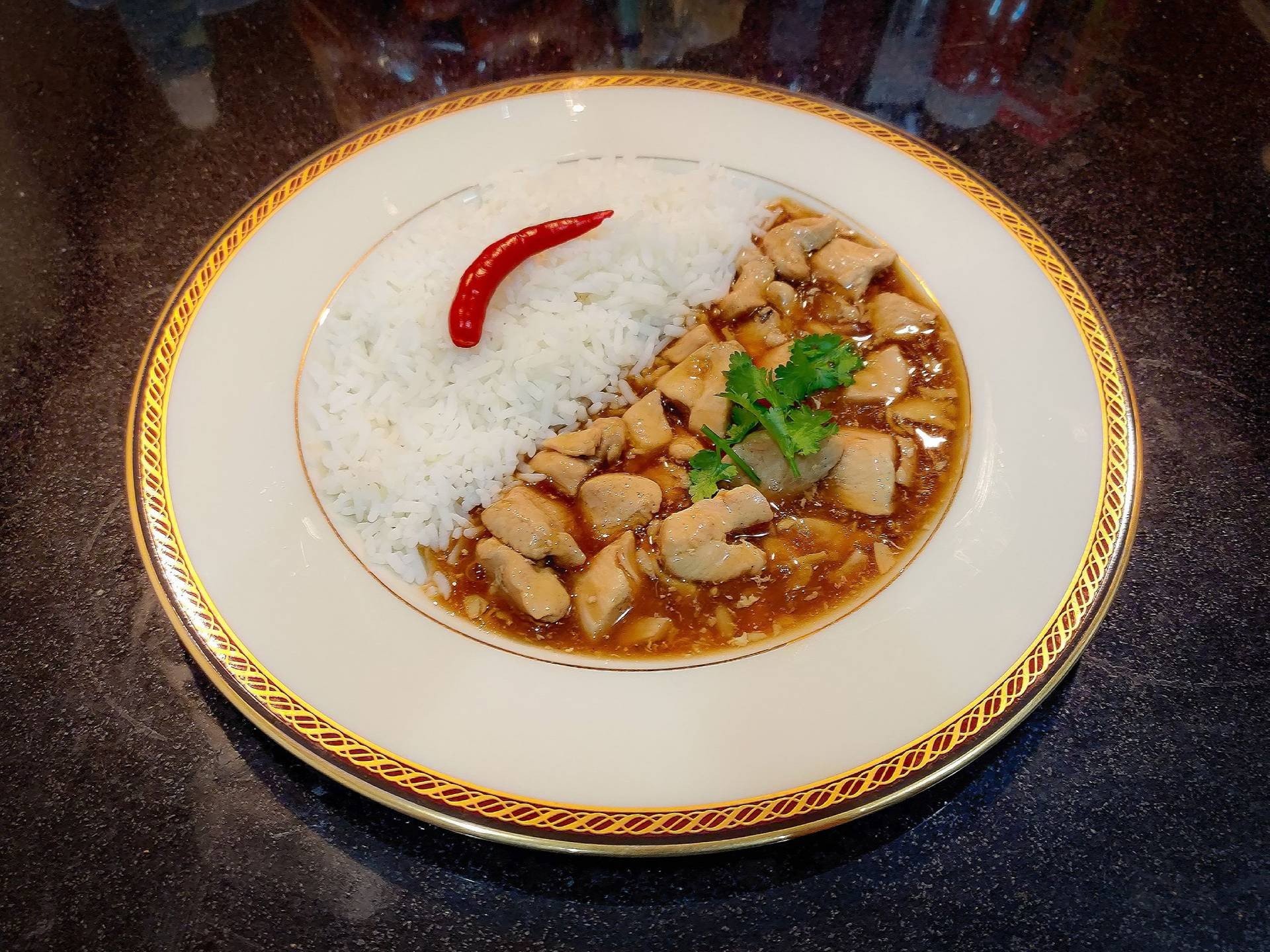 ข้าวหน้าไก่ สูตรผีบอก เพิ่มความอร่อย