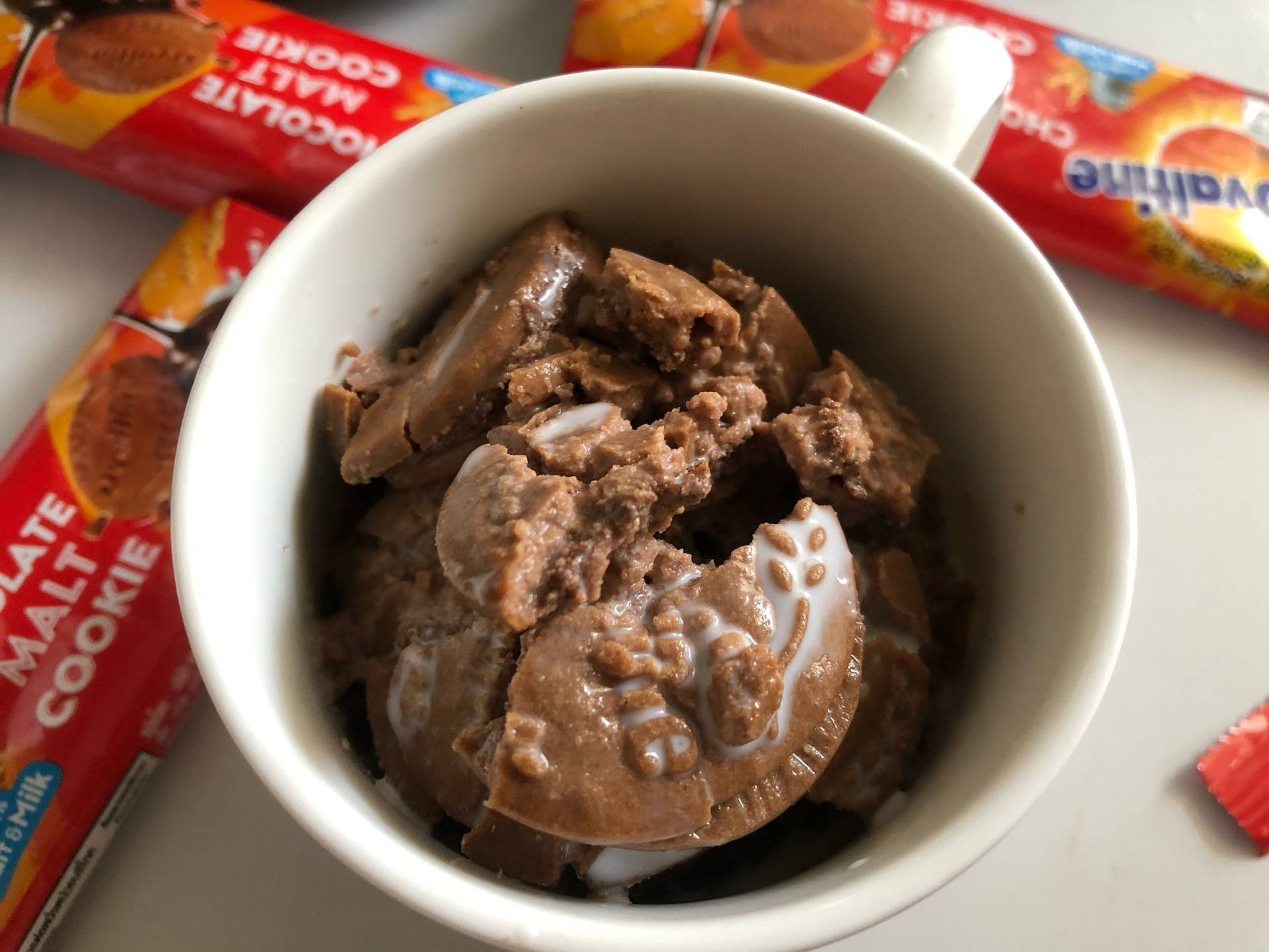 เค้กโอวัลติน