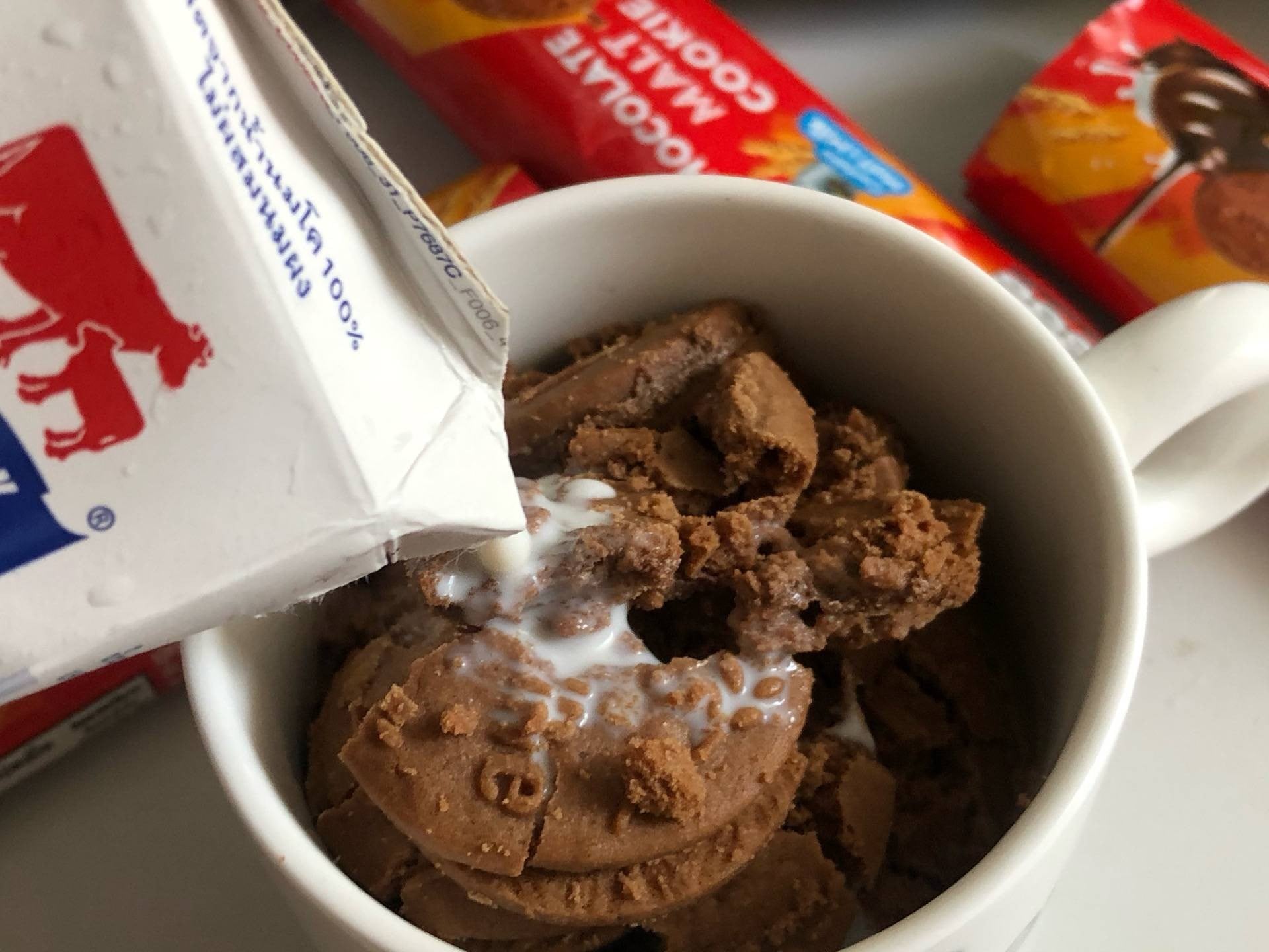 เค้กโอวัลติน