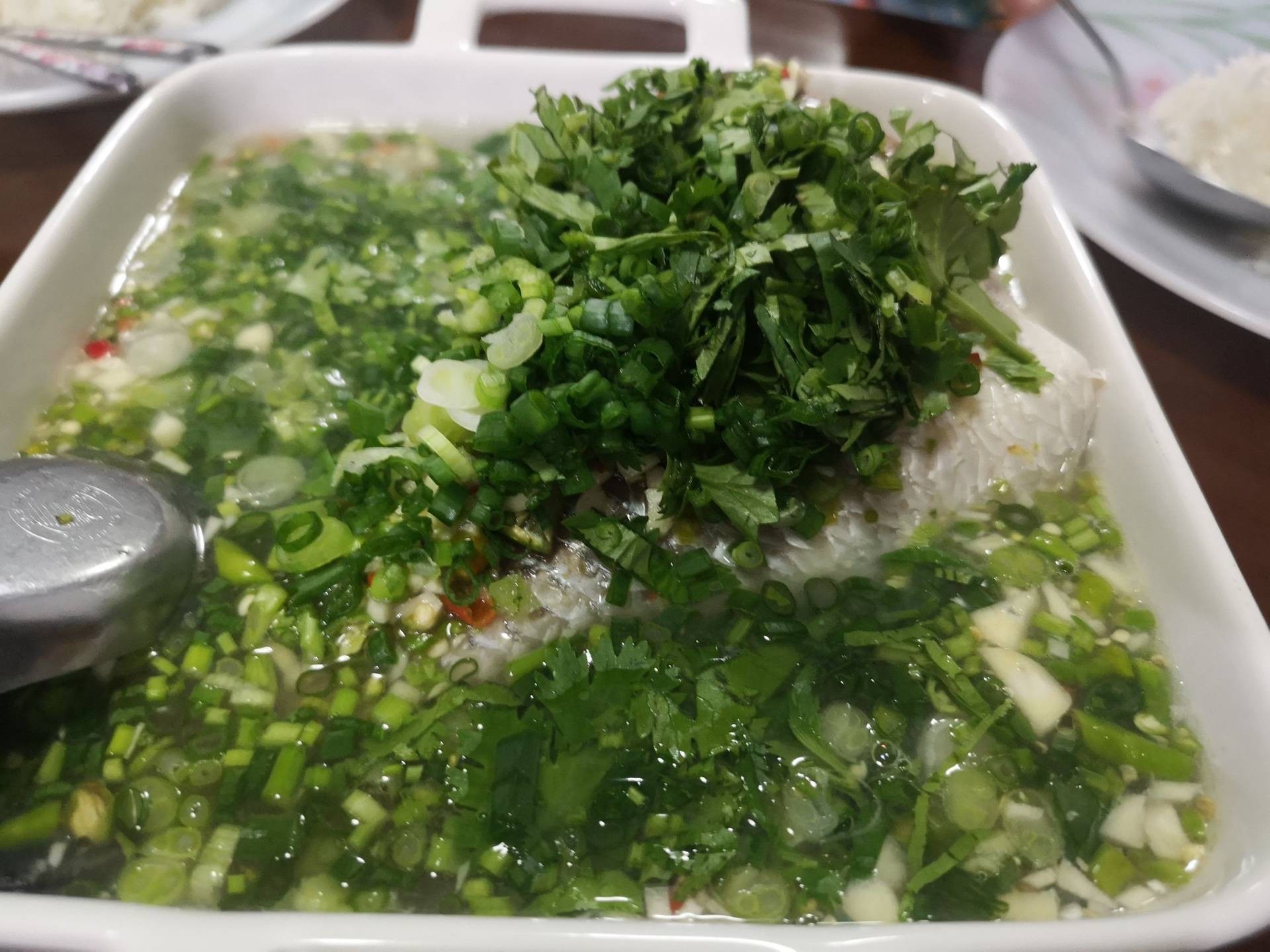 ปลานึ่งมะนาว