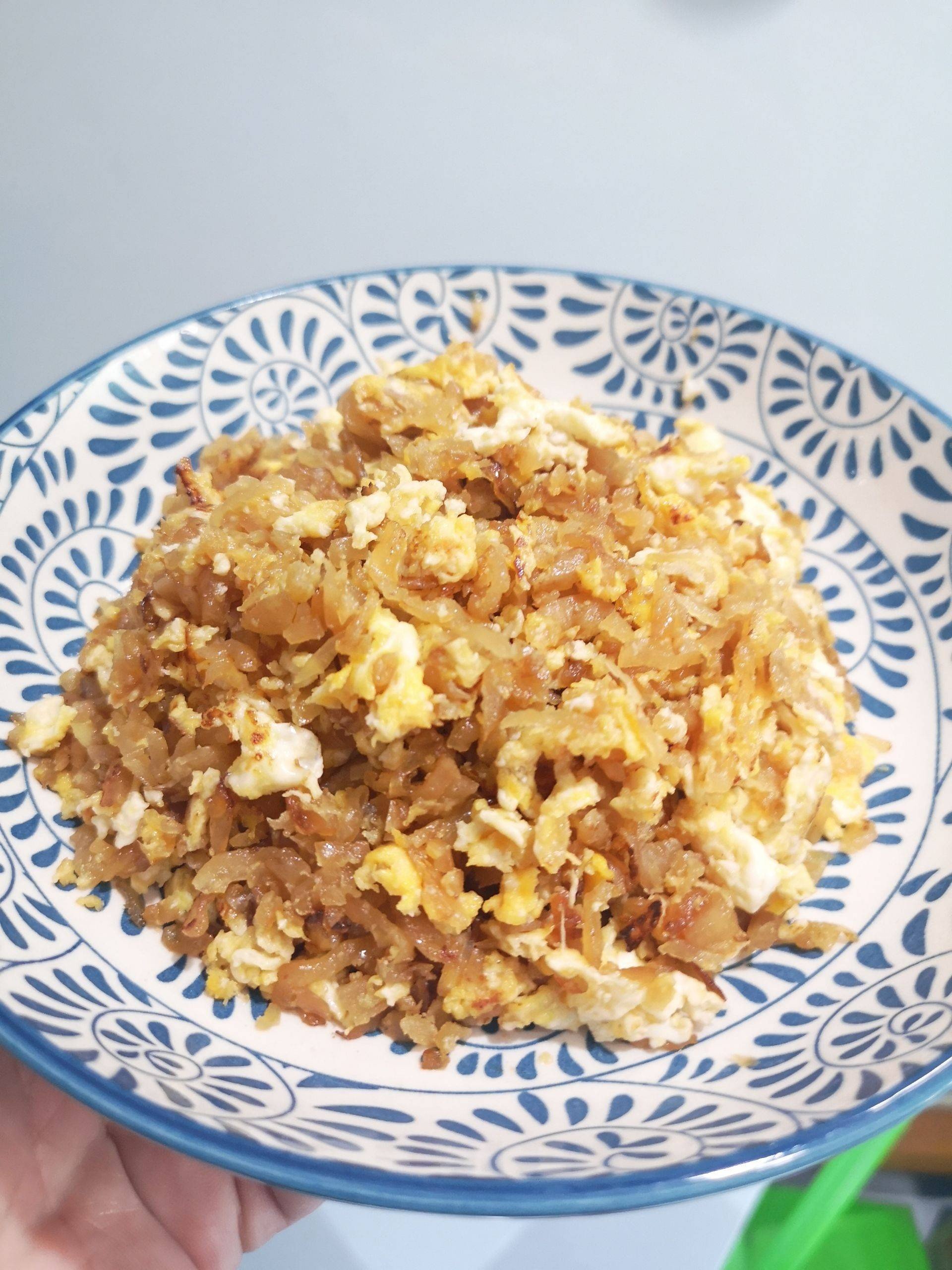 ไชโป้วหวานผัดไข่