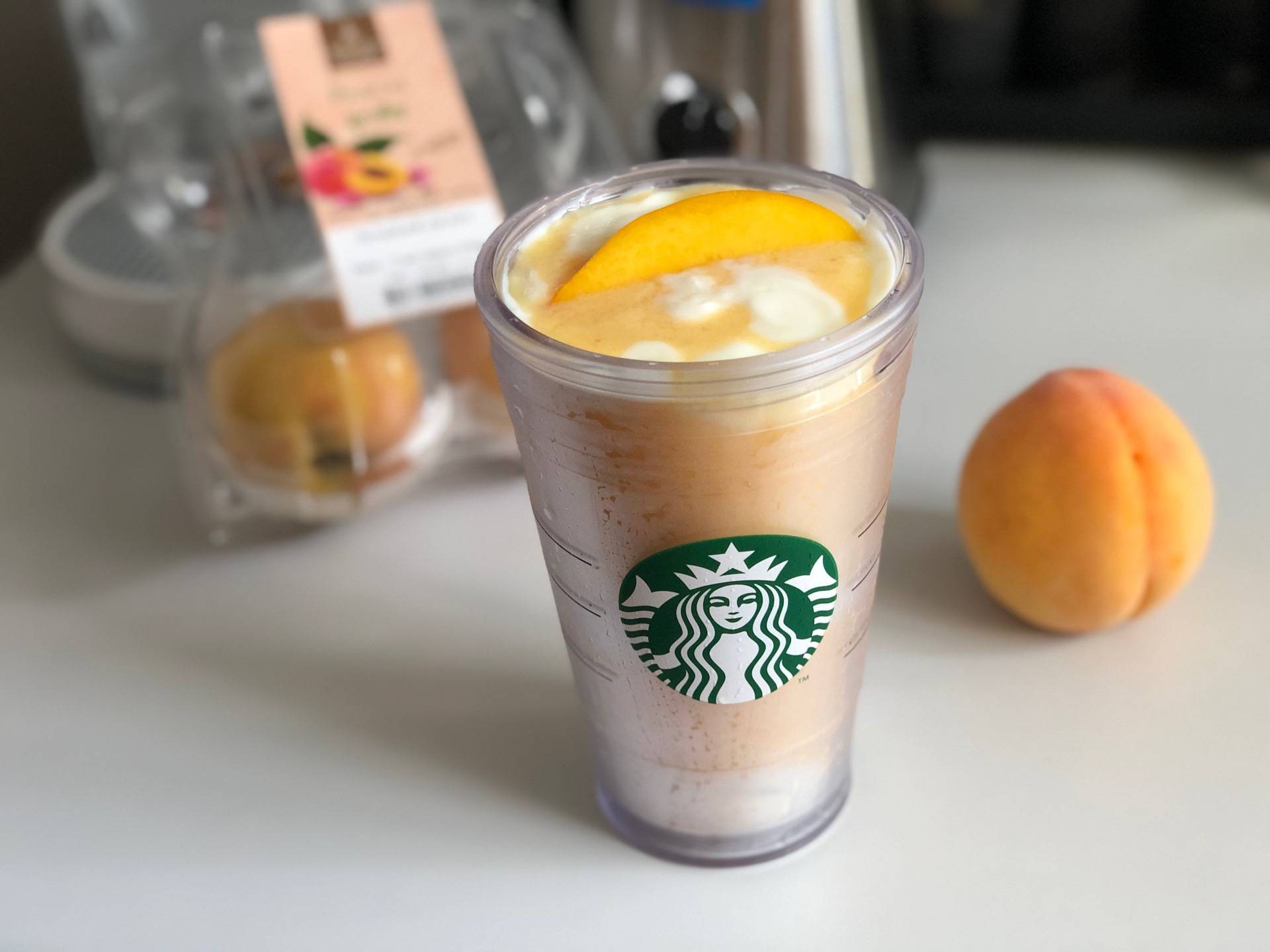 พีชโยเกิร์ตสมูทตี้ 🍑