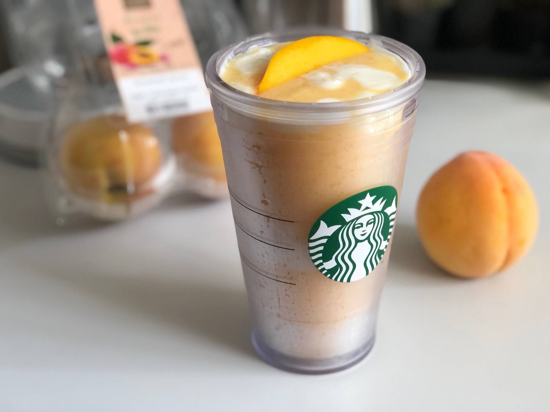 พีชโยเกิร์ตสมูทตี้ 🍑