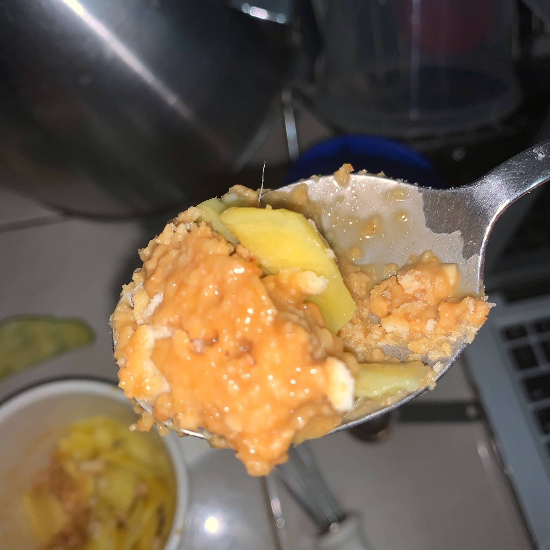 Mango Protein Mug Pie 🥭