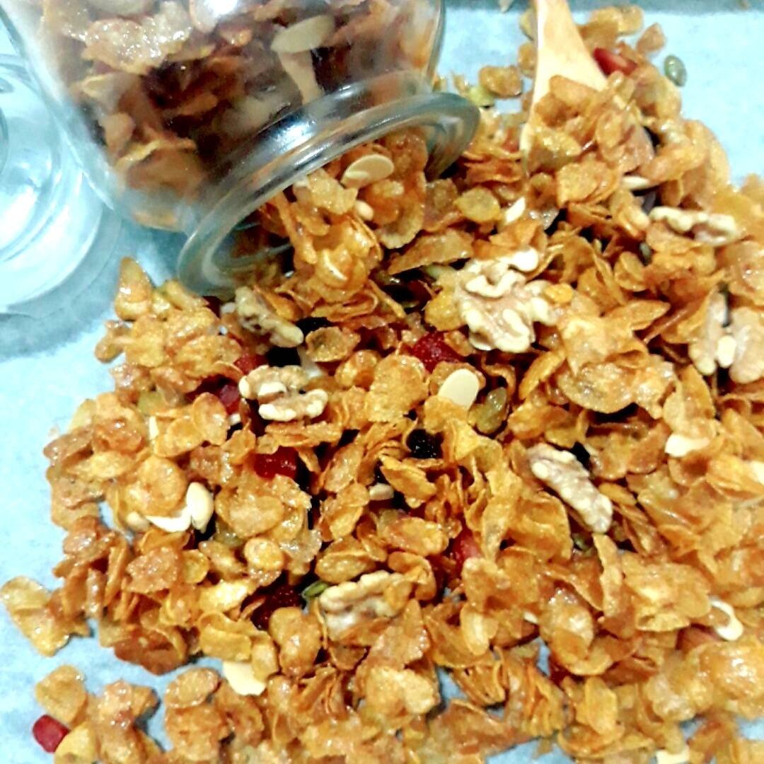 คอนเฟลกคาราเมล cornflake caramel