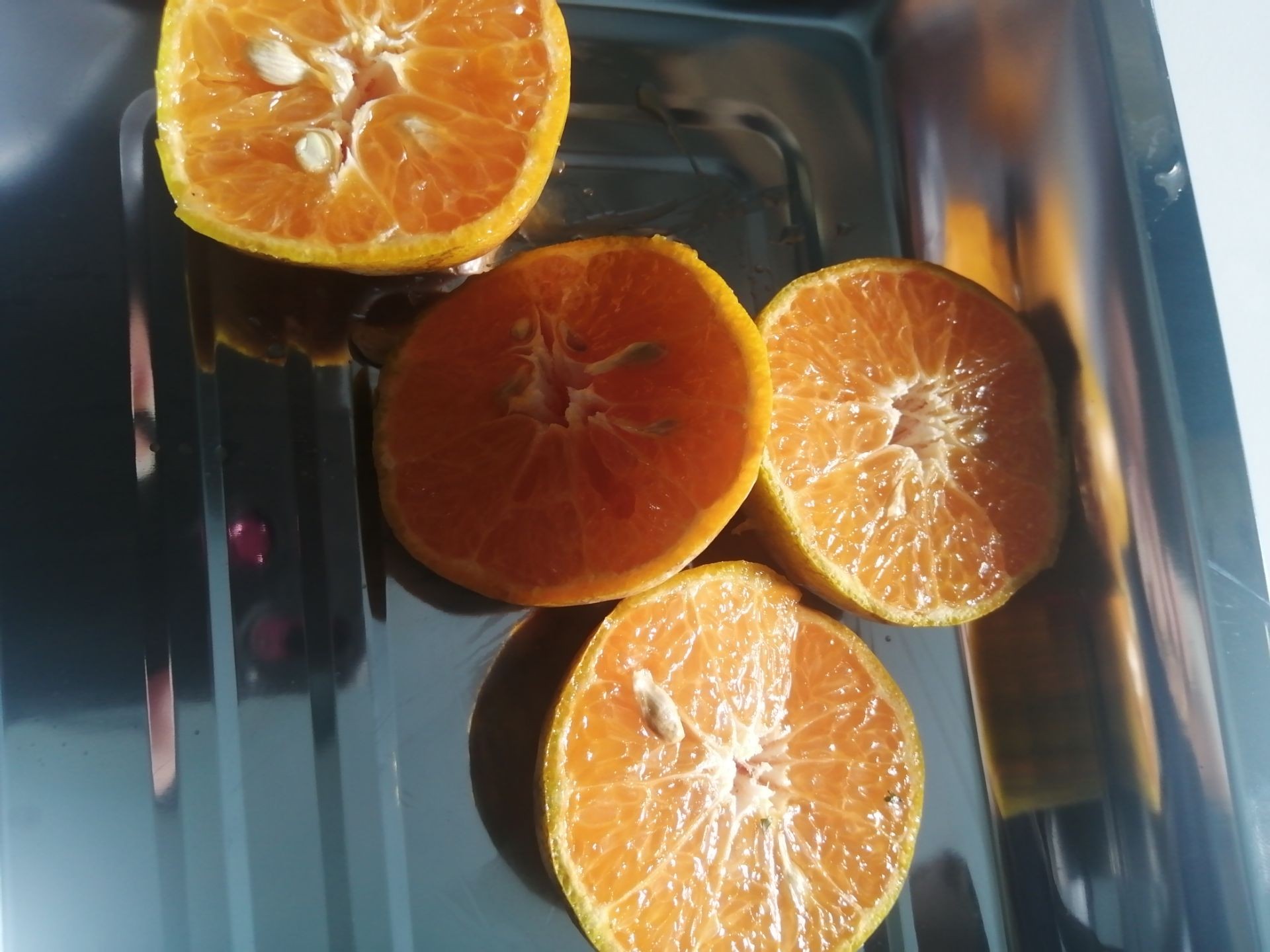 น้ำส้มคั้นสด