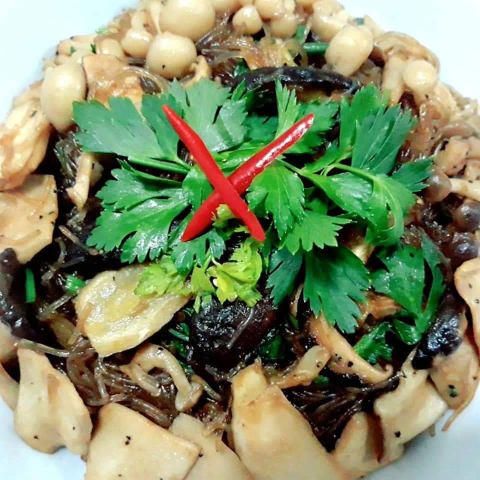 เห็ดอบวุ้นเส้น