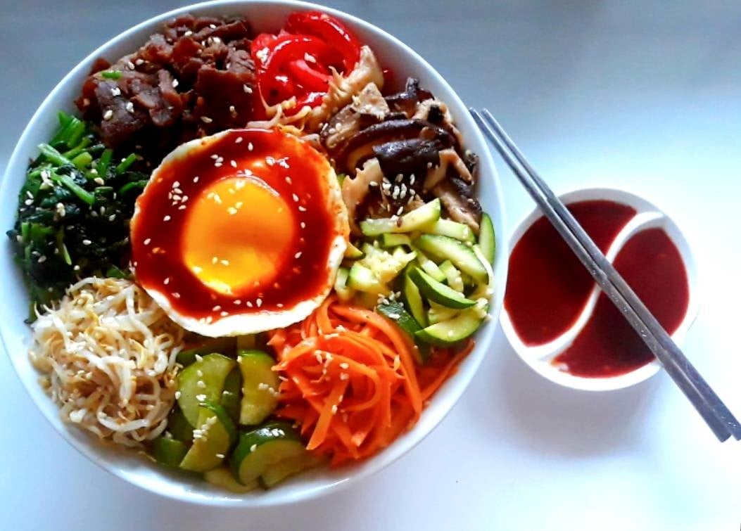 บิบิมบับ/บิบิมบัพ(ข้าวยำเกาหลี)